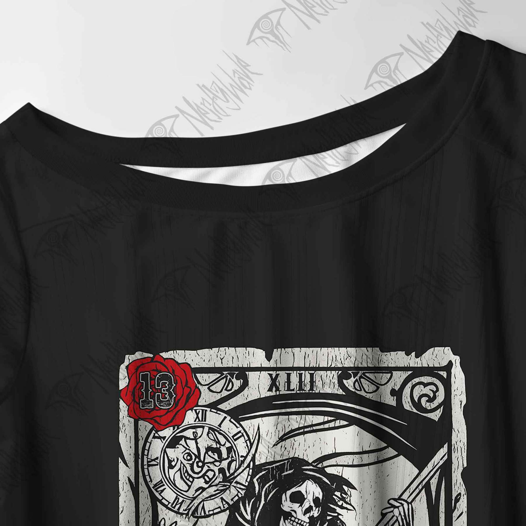 Memento Mori Off Shoulder Jersey