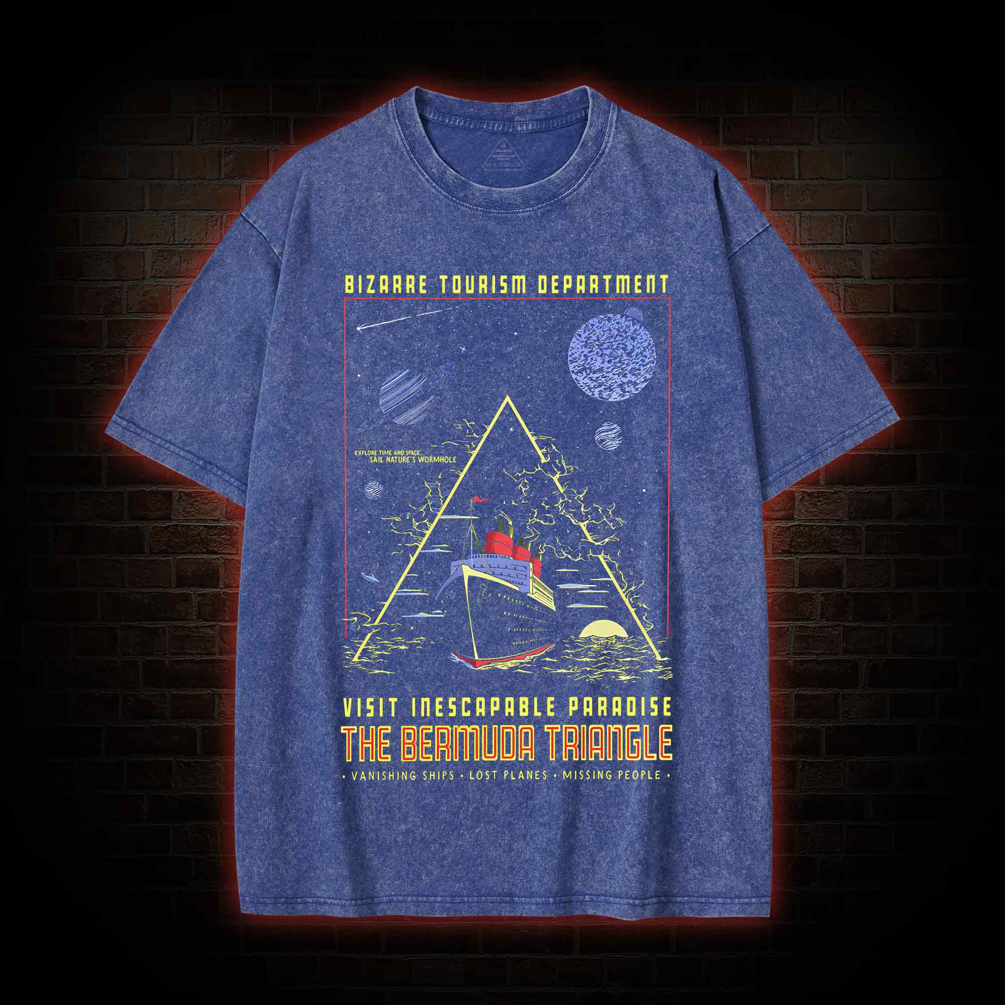 Bermuda Triangle Washed T-shirt