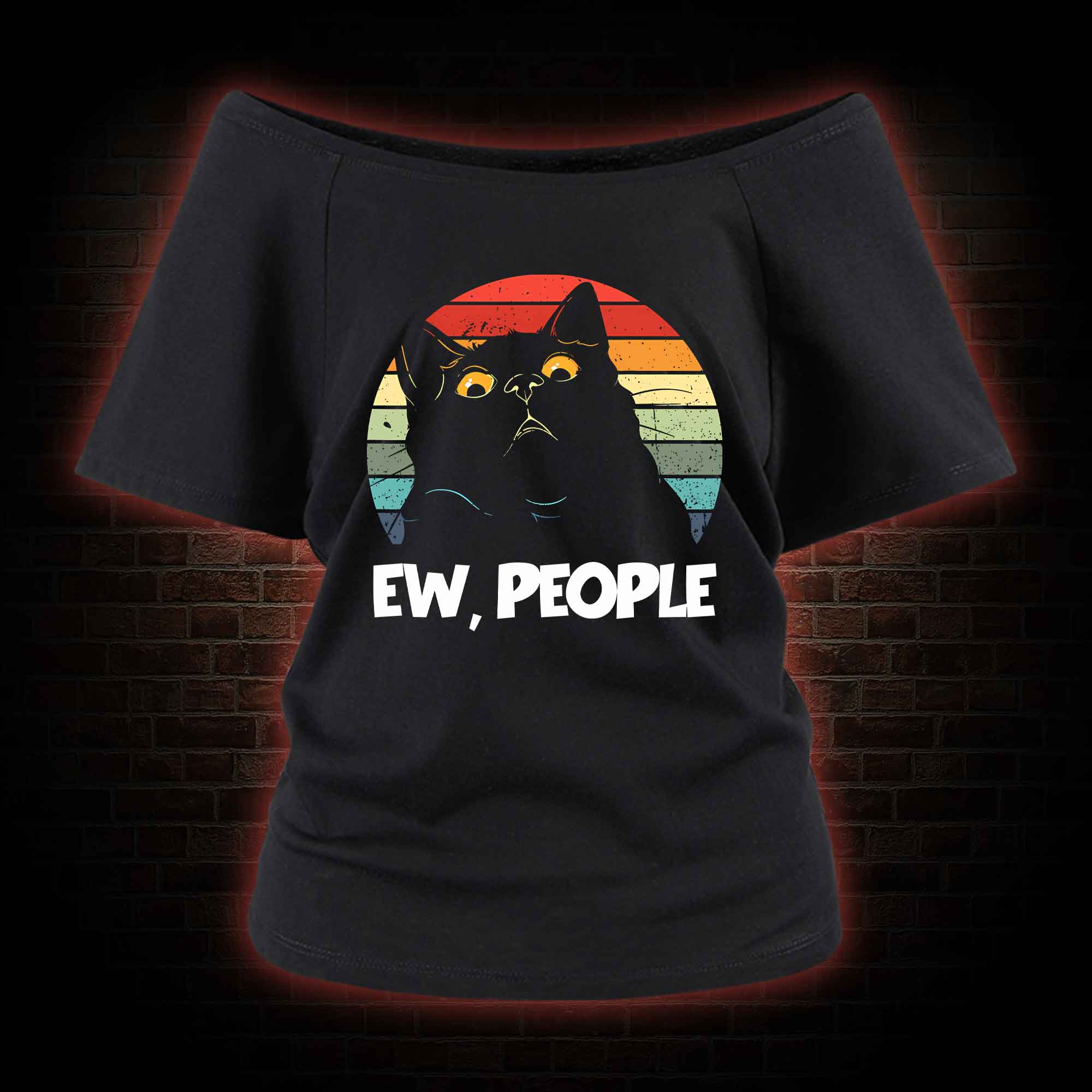 Ew People Off Shoulder T-shirts