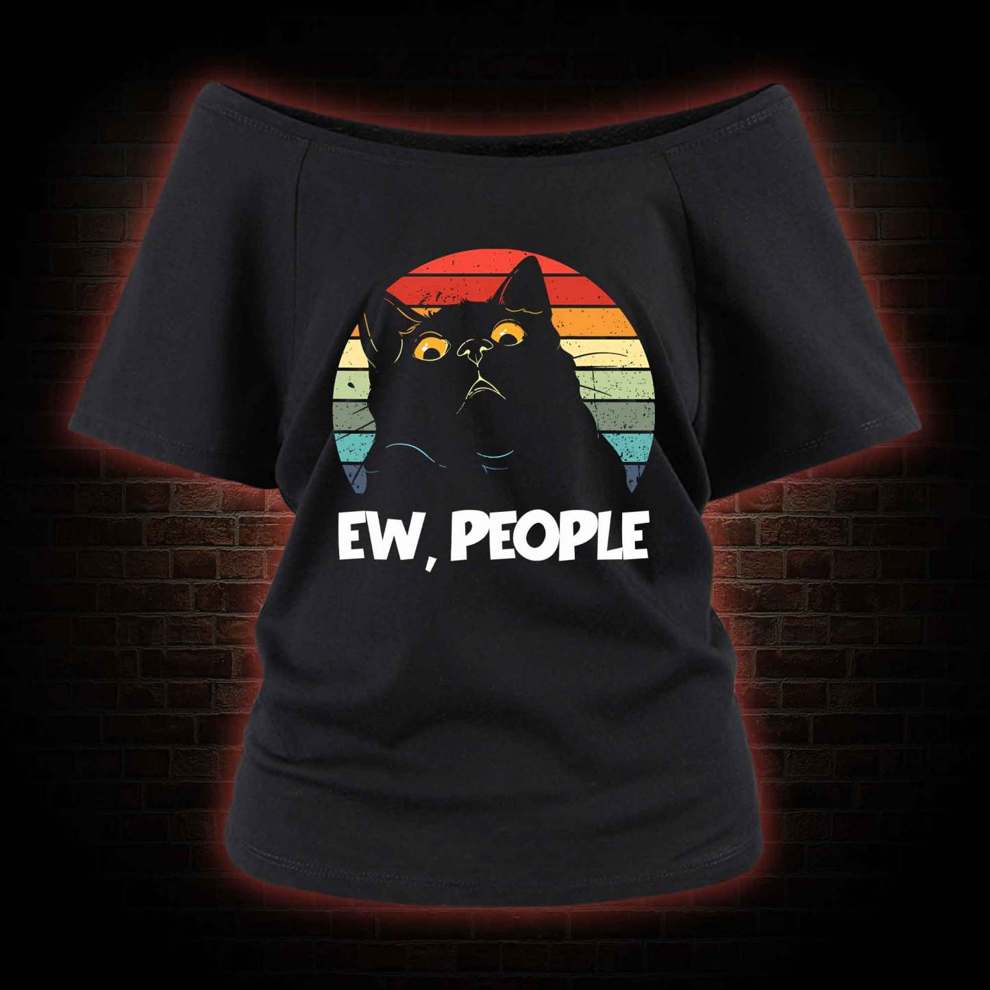 Ew People Off Shoulder T-shirts