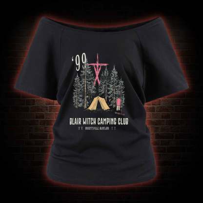 Witch Camping Off Shoulder T-shirts
