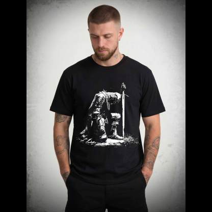 Dark Fantasy Knight T-shirt