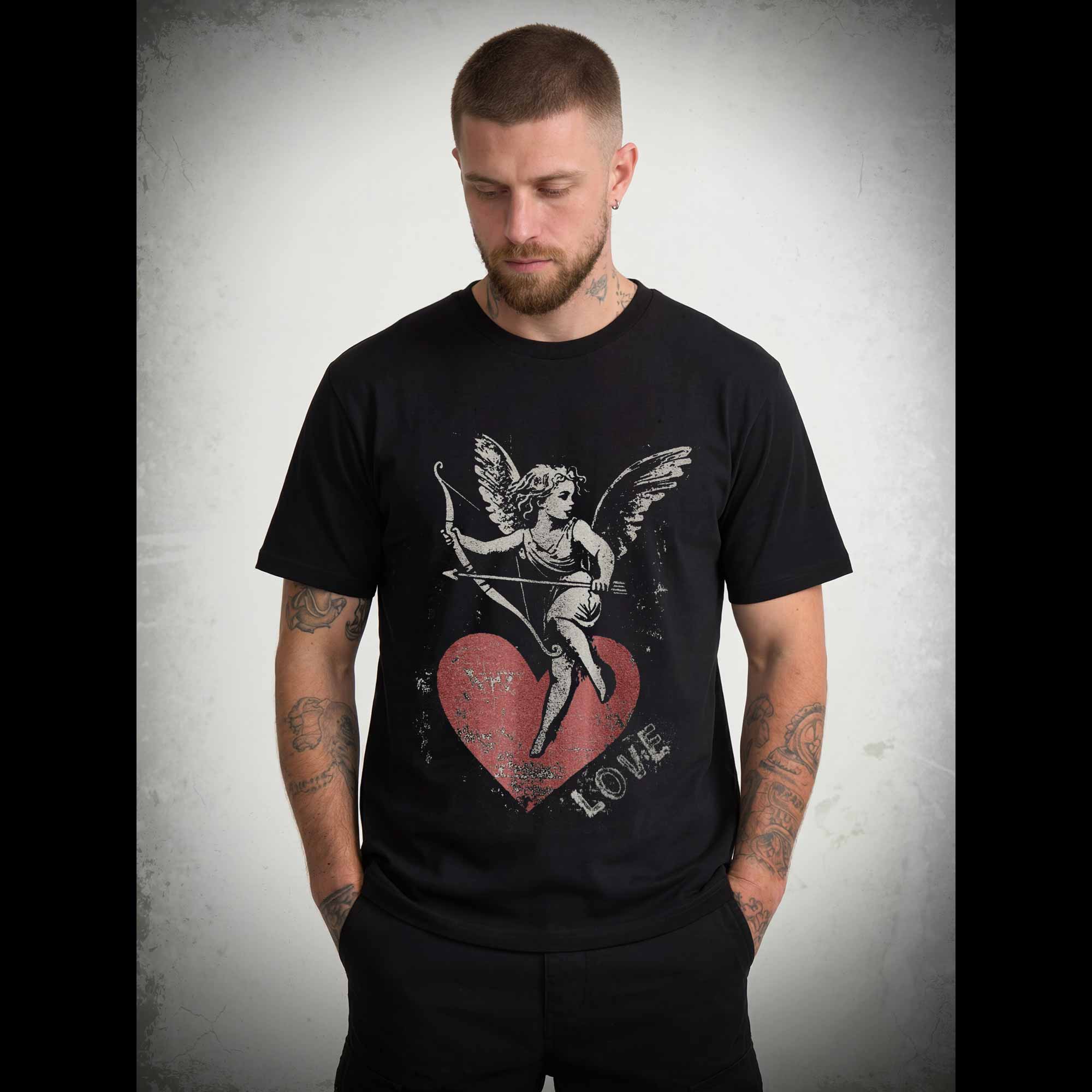 Heart Cherub Love T-shirt