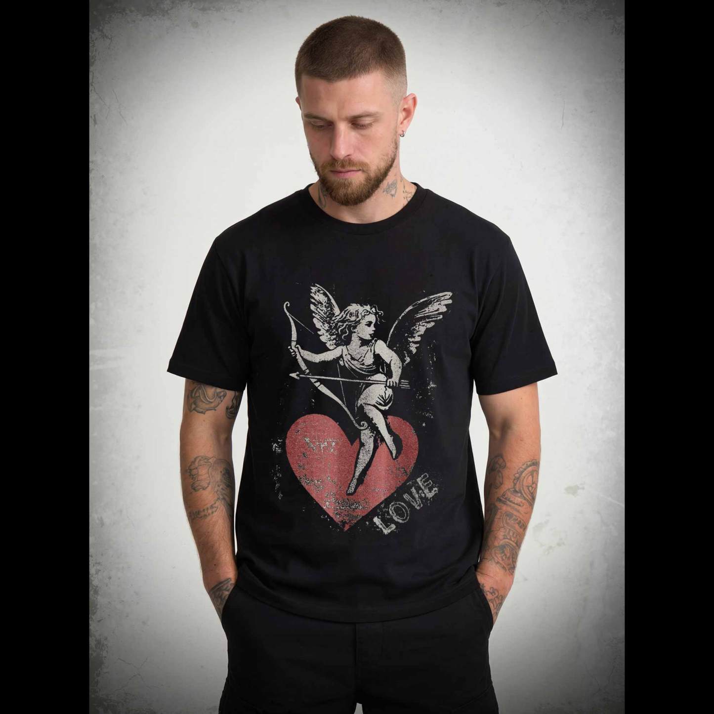 Heart Cherub Love T-shirt