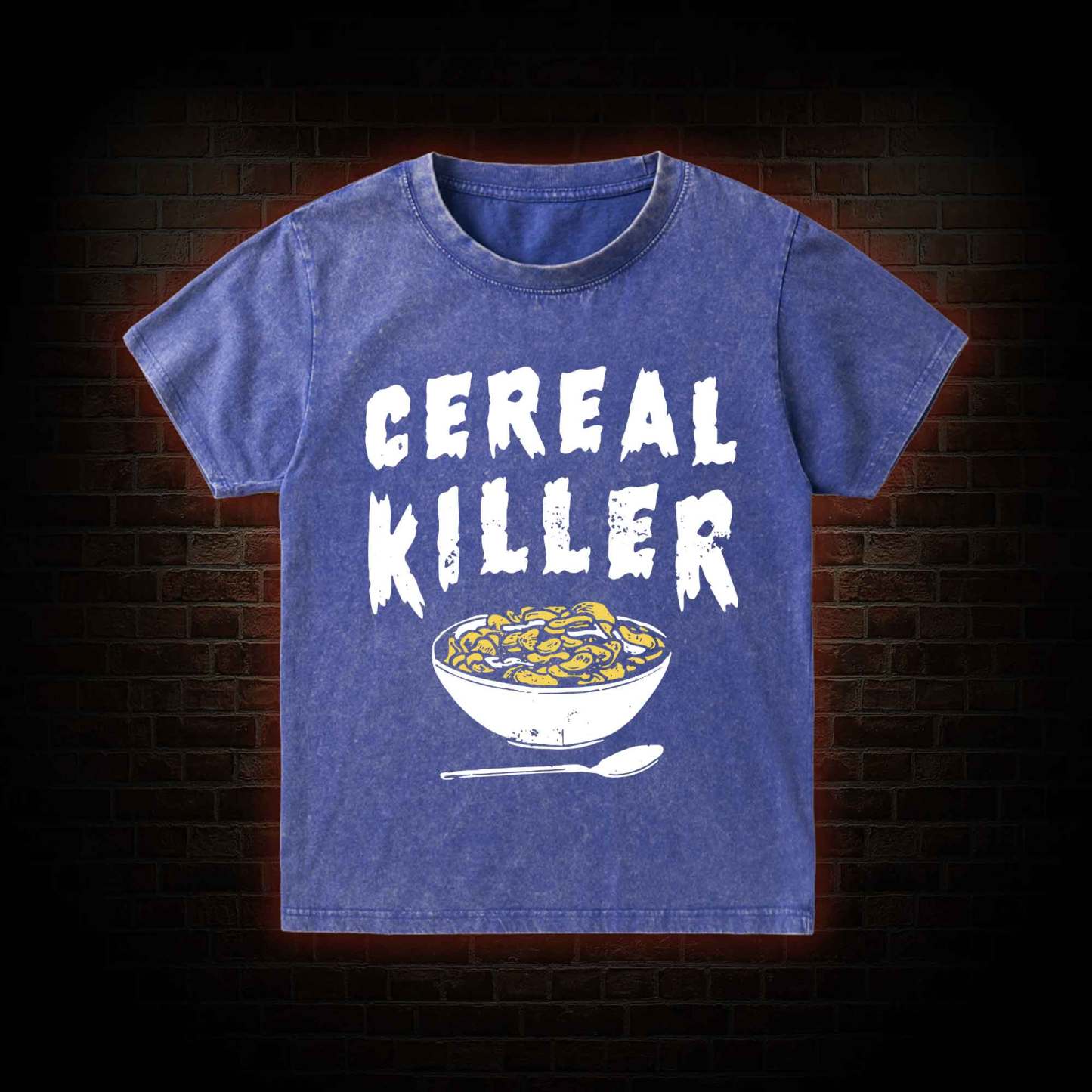 Cereal Killer Kid Washed T-Shirt