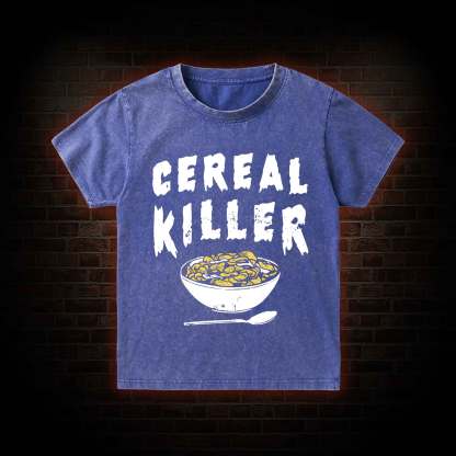 Cereal Killer Kid Washed T-Shirt