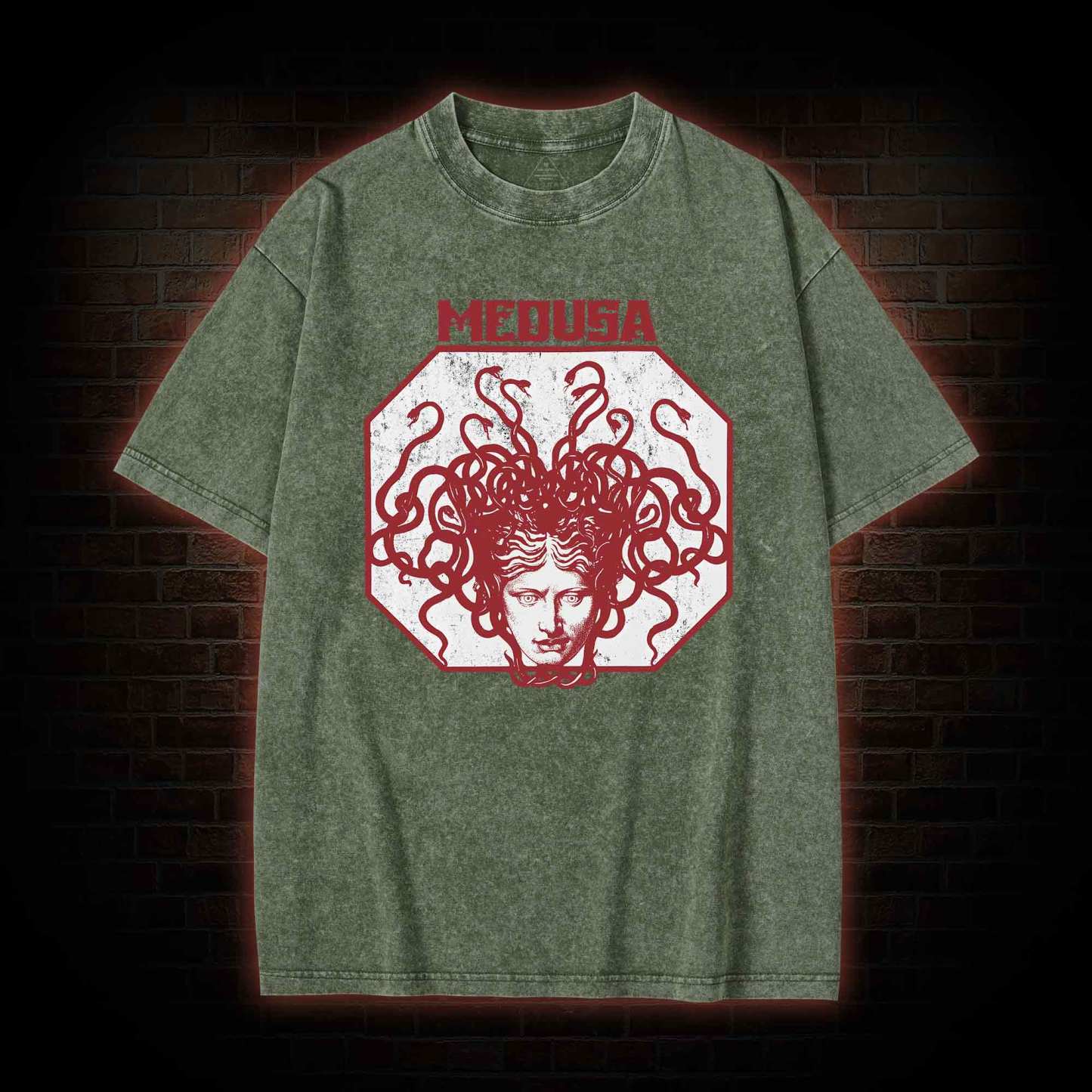Ancient Greece Meousa Washed T-shirt
