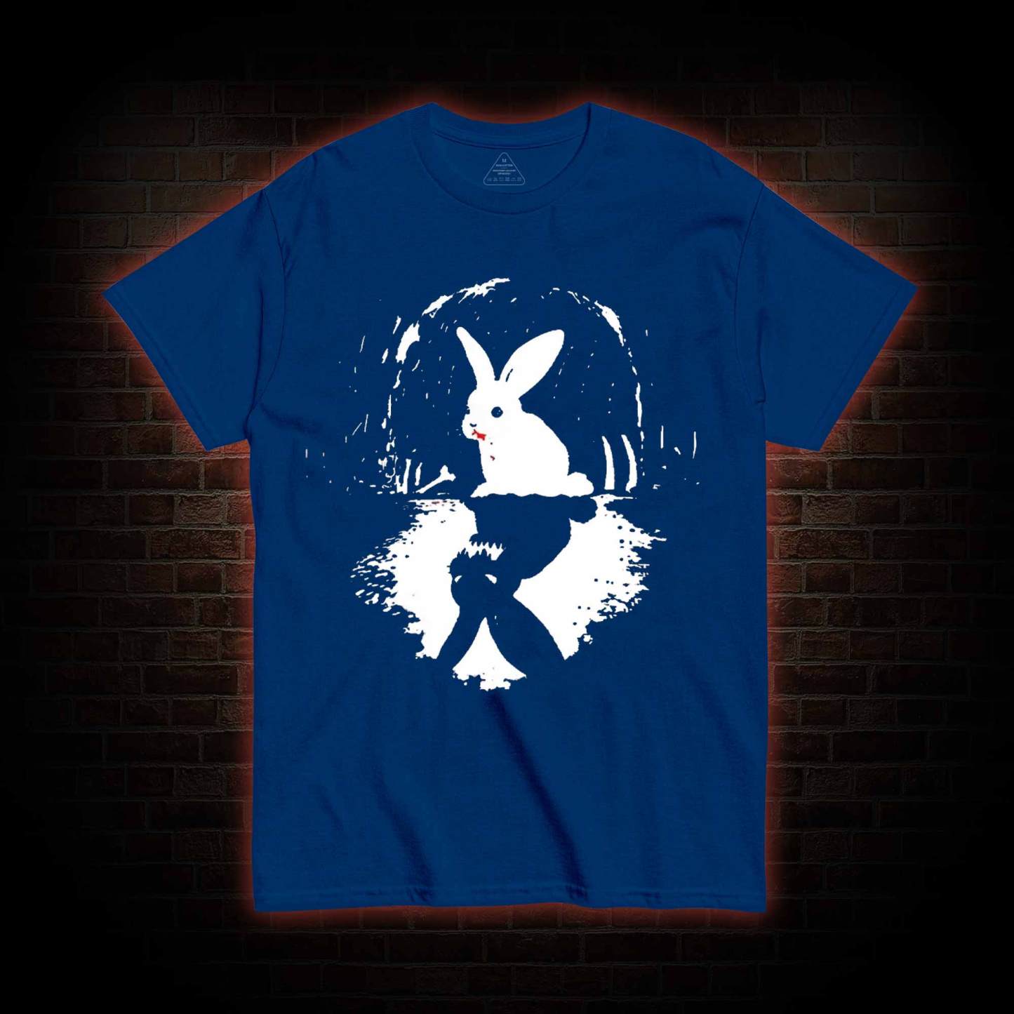 Surreal Duality Rabbit Reflection T-shirt