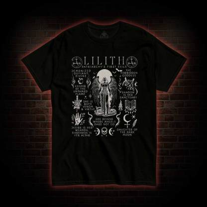 She Rules Over the Lands Where Angels Dare not Tread T-shirt