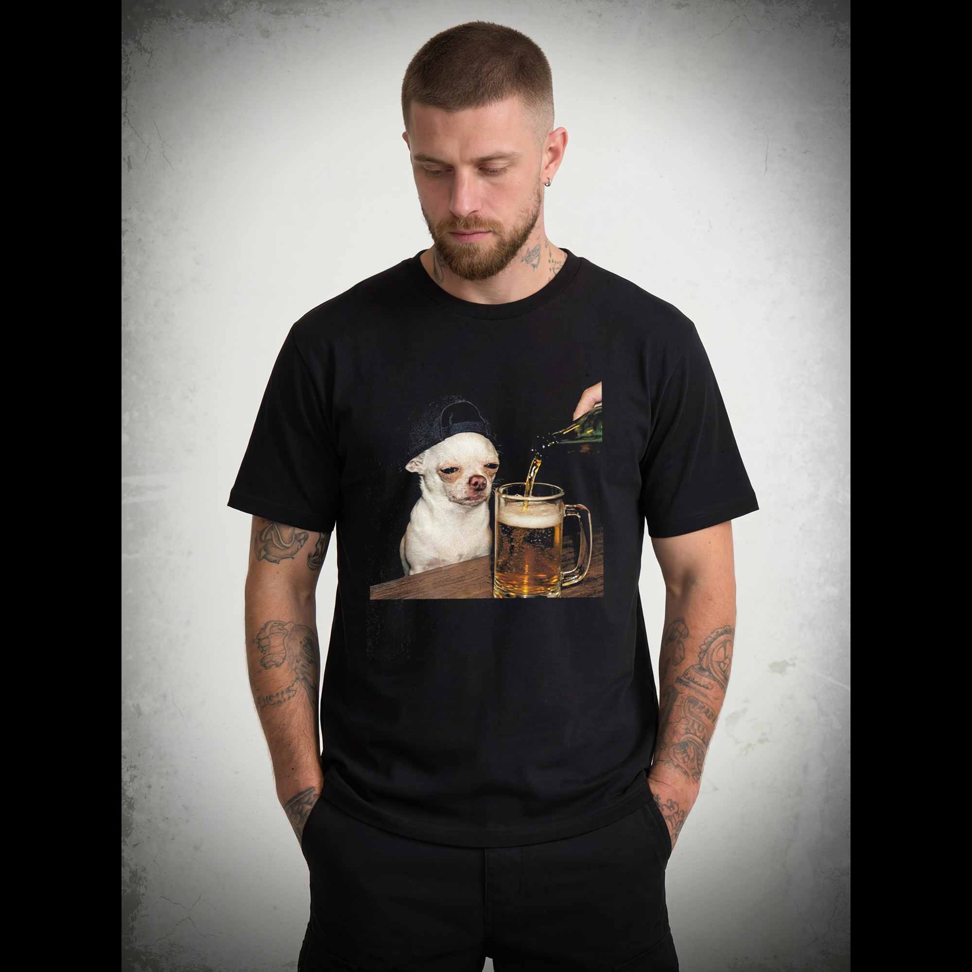 Drunk Puppy Meme T-shirt