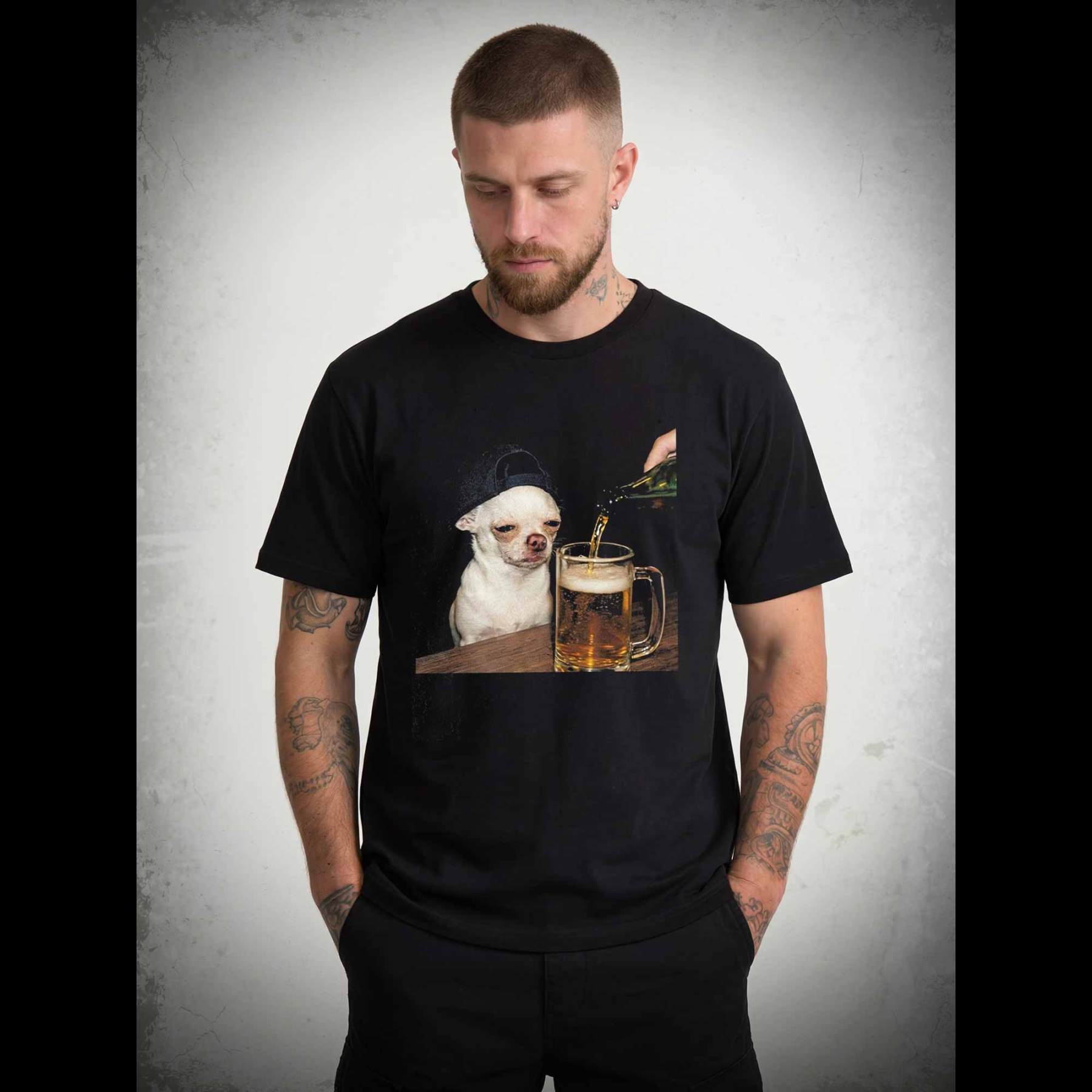 Drunk Puppy Meme T-shirt