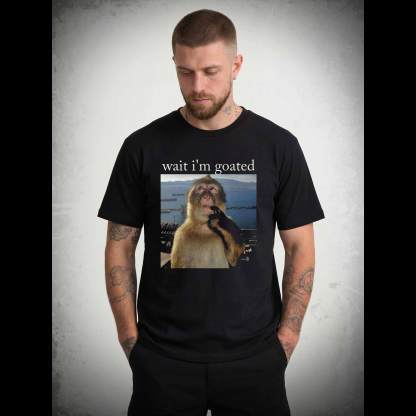 Wait I'm Goated T-shirt