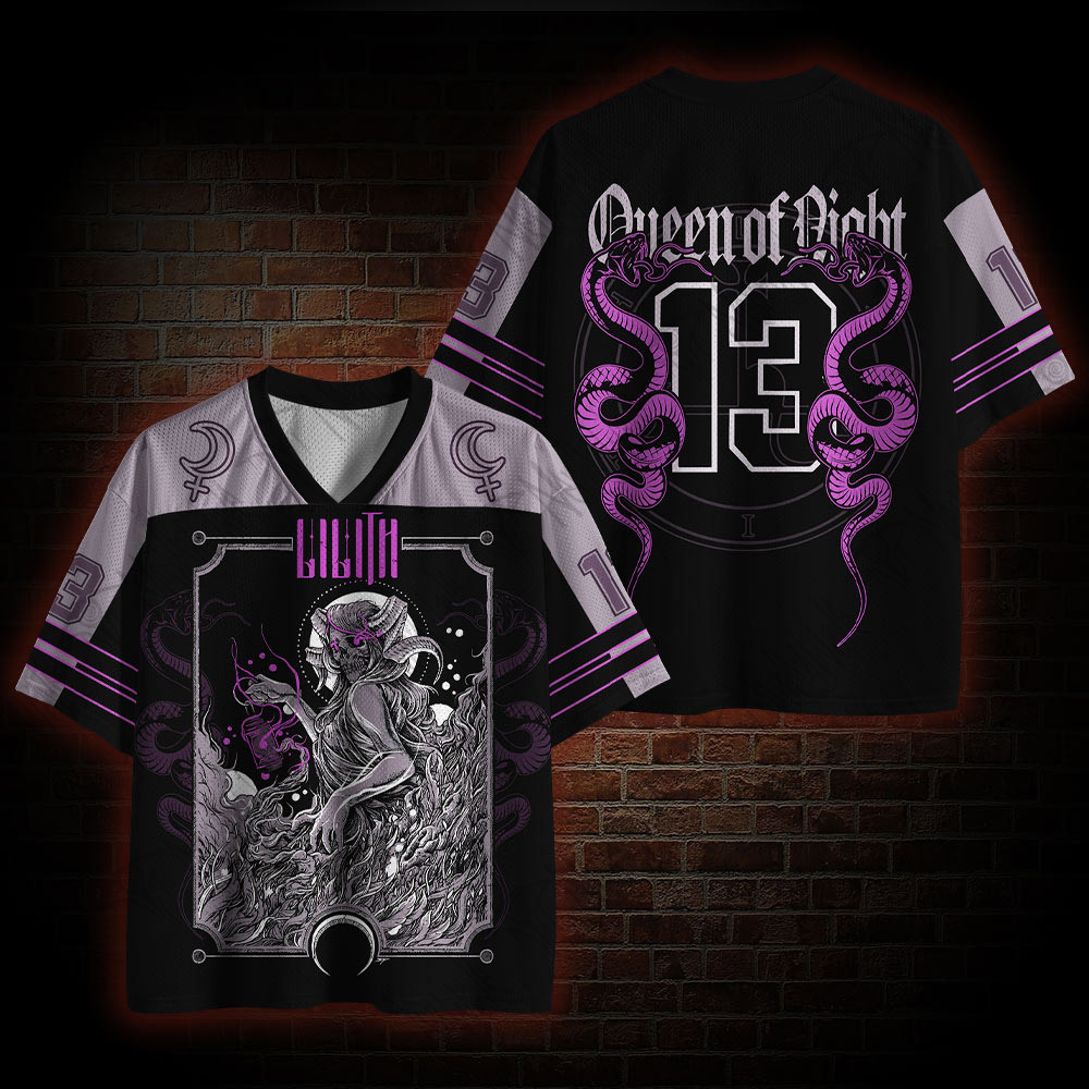 Queen of Night Mesh Jersey