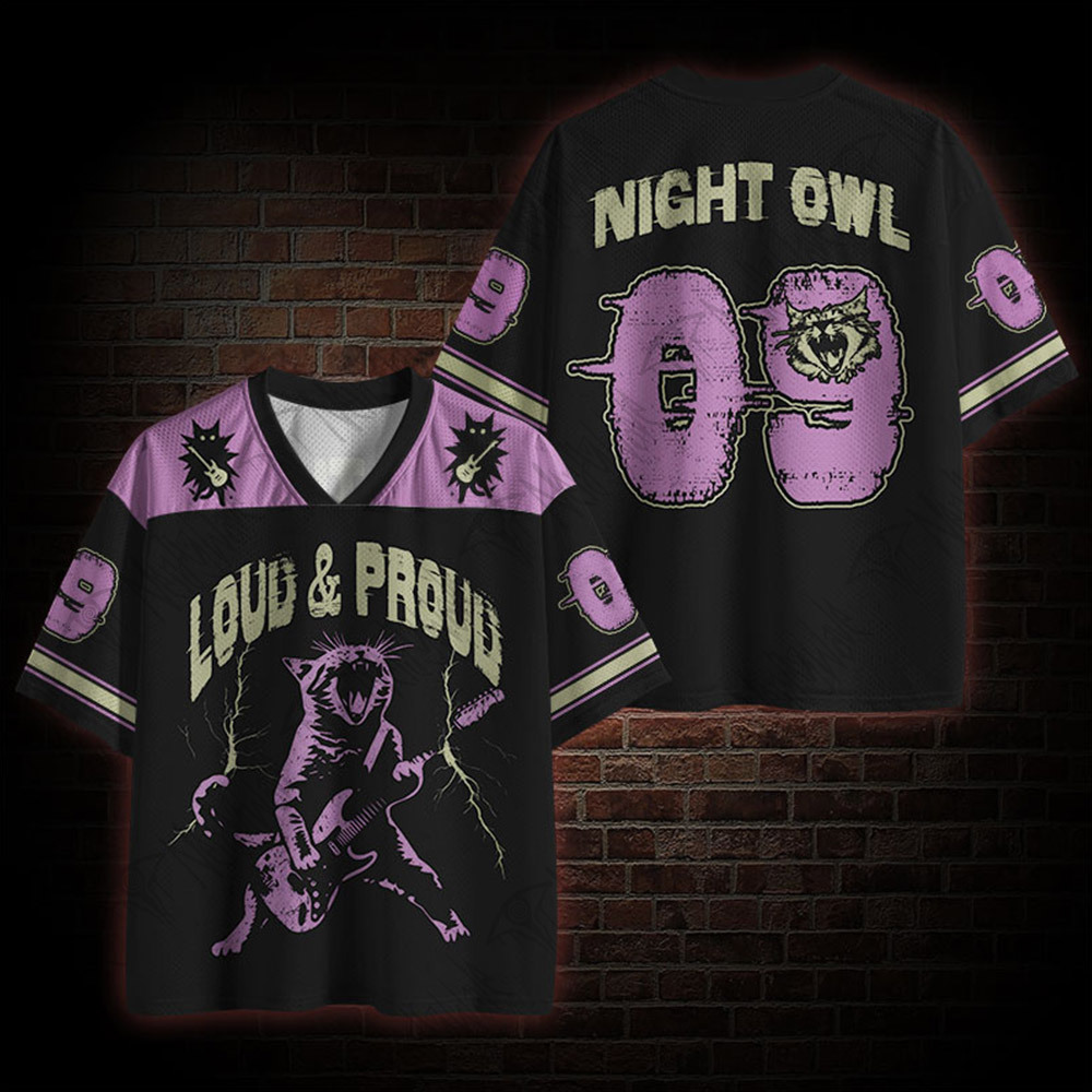 Loud & Proud Mesh Jersey