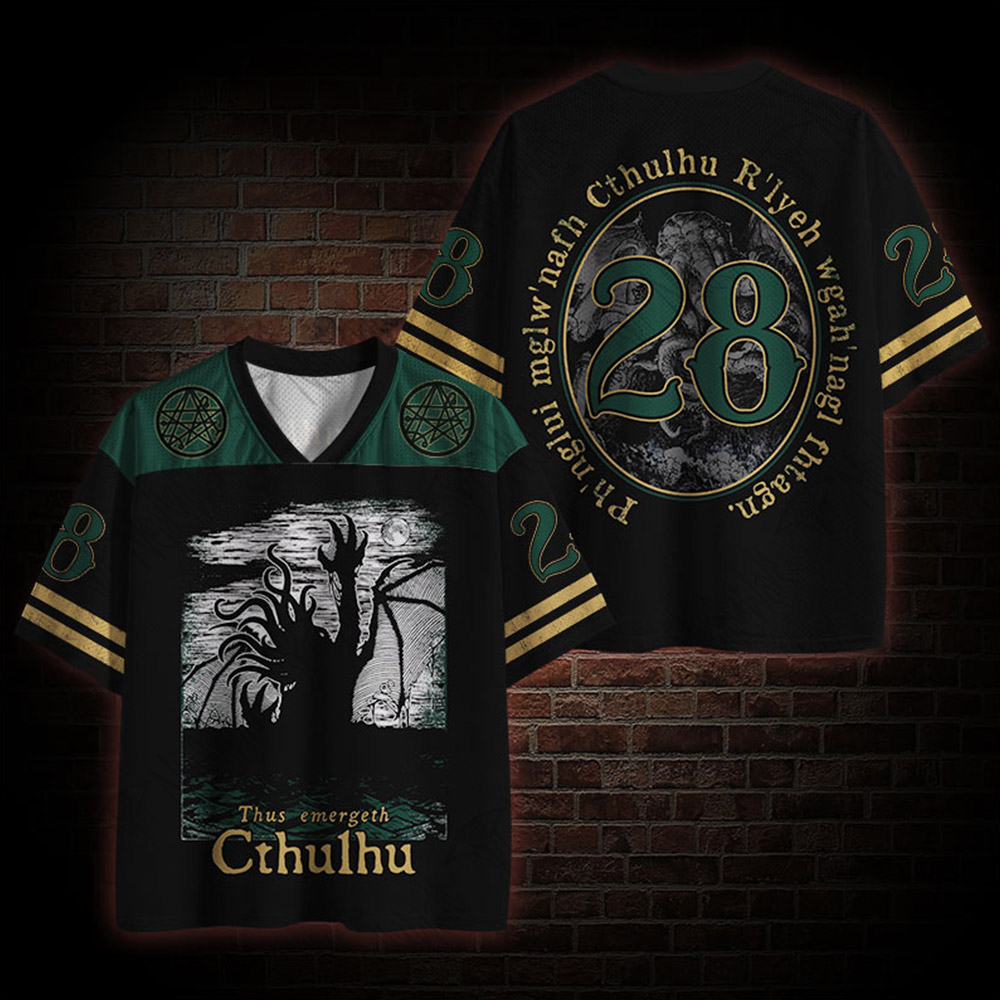 Thus Emergeth Cthulhu Mesh Jersey