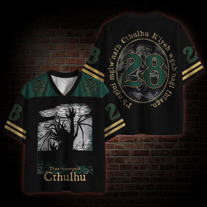 Thus Emergeth Cthulhu Mesh Jersey