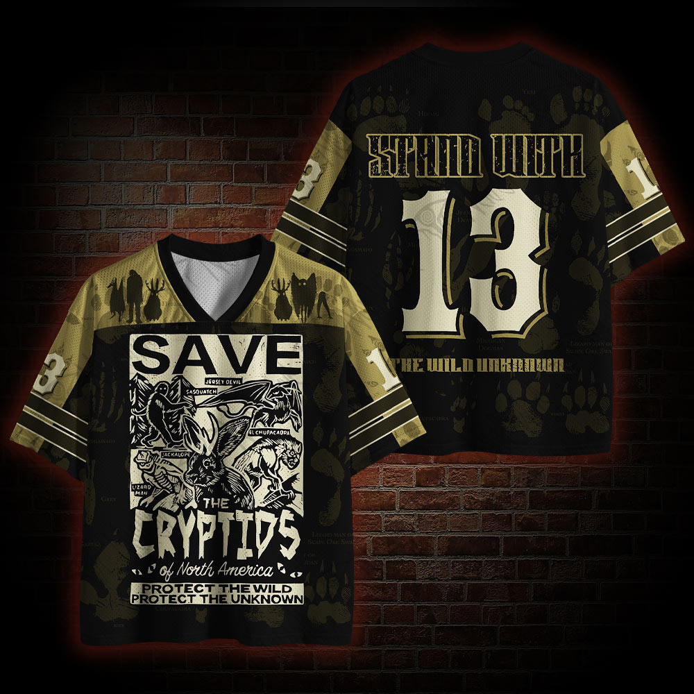Save the Cryptids Mesh Jersey