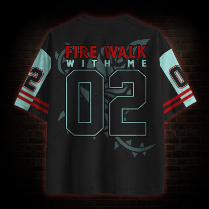 Fire Walk with Me Mesh Jersey