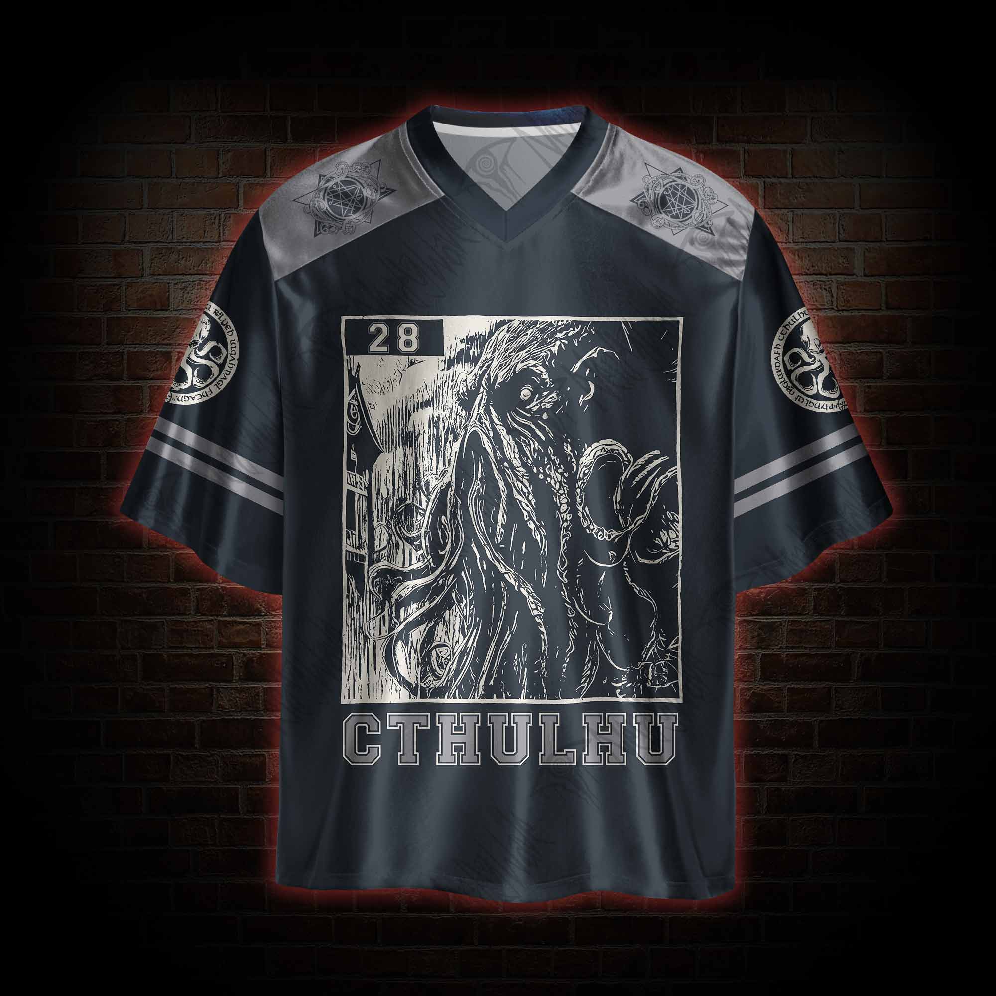 Cthulhu Fhtagn Oversized Jersey