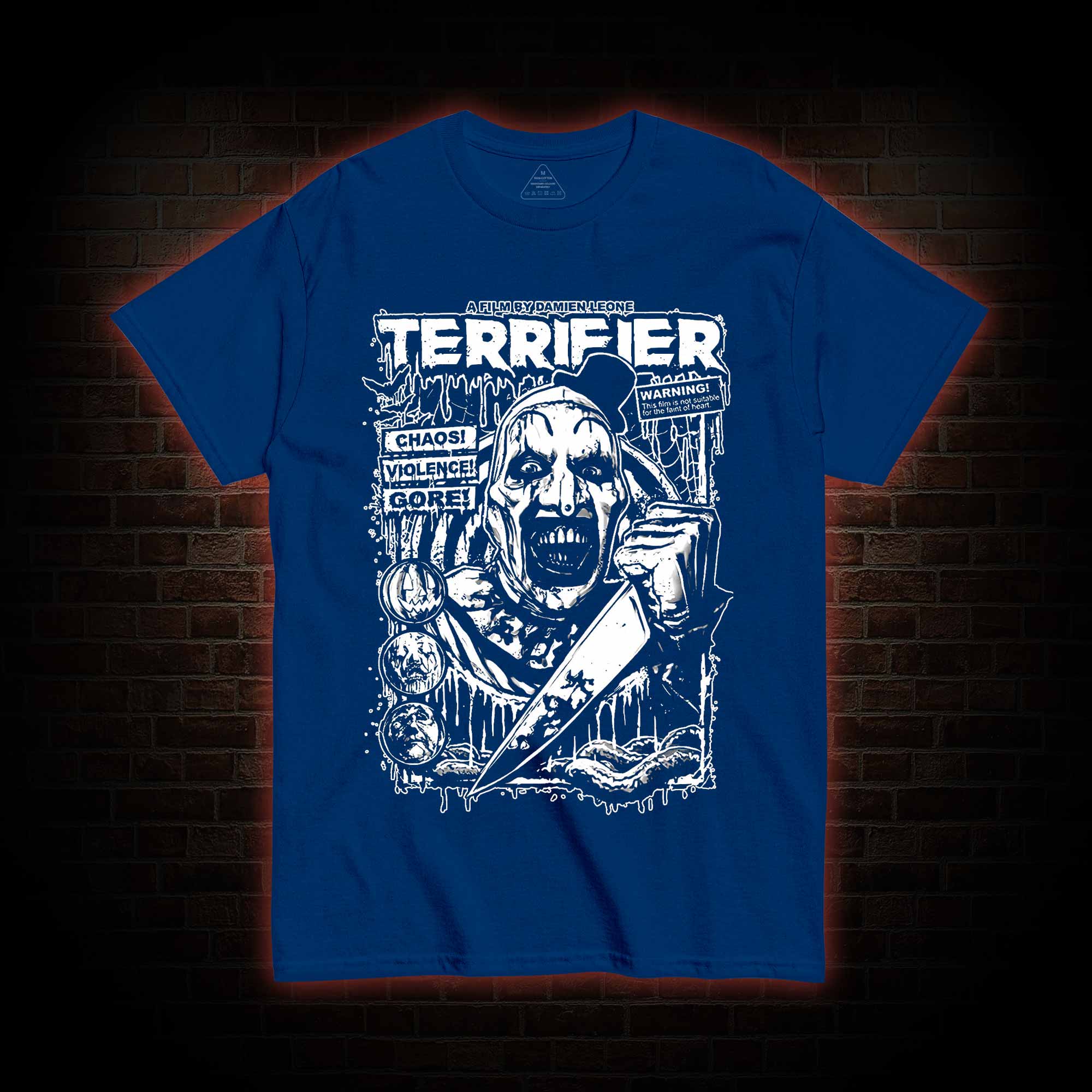 He was Creating an Evil Art form T-shirt