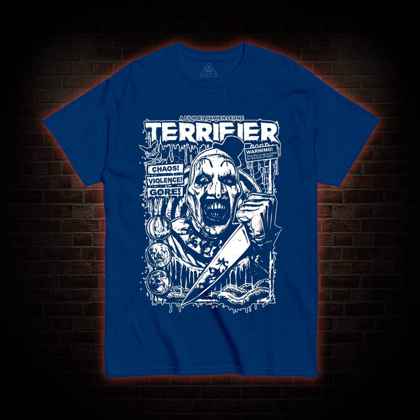 He was Creating an Evil Art form T-shirt