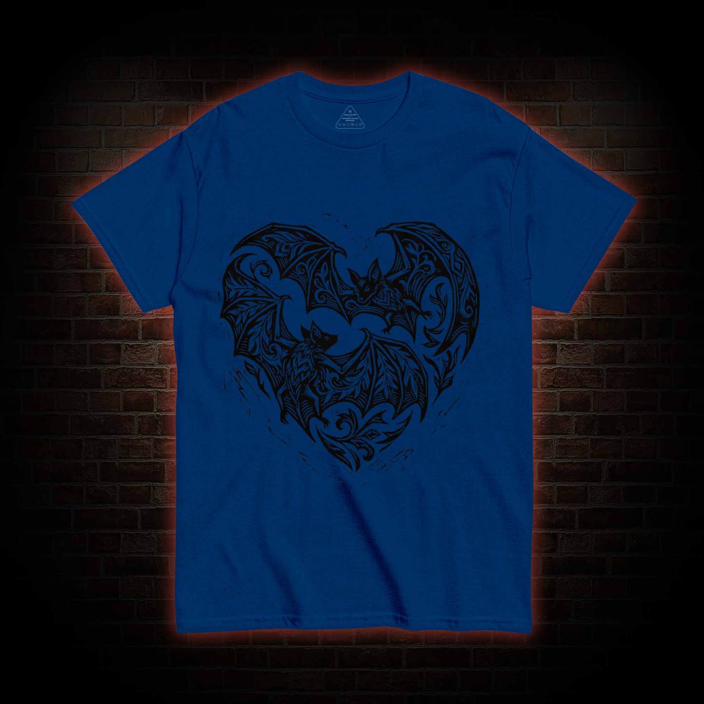 Vampire Bat Heart T-shirt