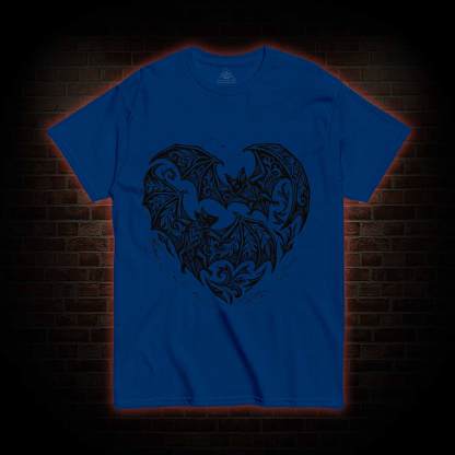 Vampire Bat Heart T-shirt