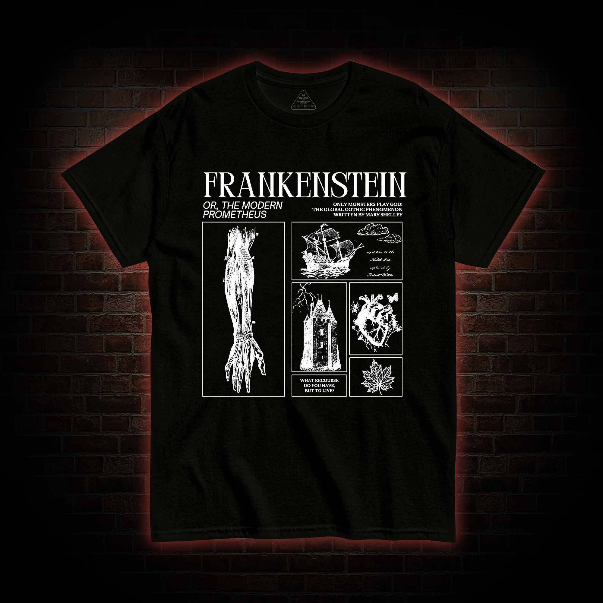 Only Monsters Play God T-shirt