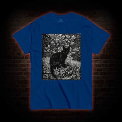 Vintage Black Cat T-shirt