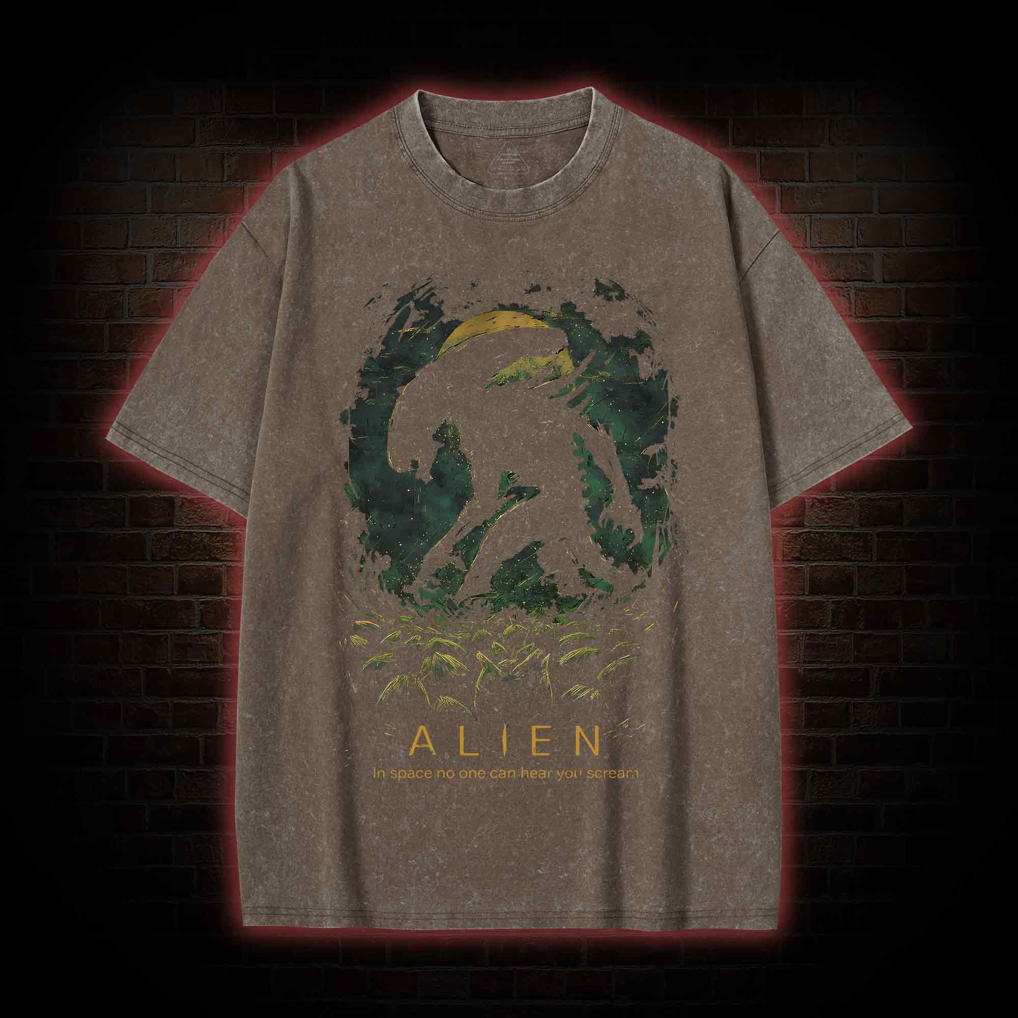 Alien Vintage Washed T-Shirt