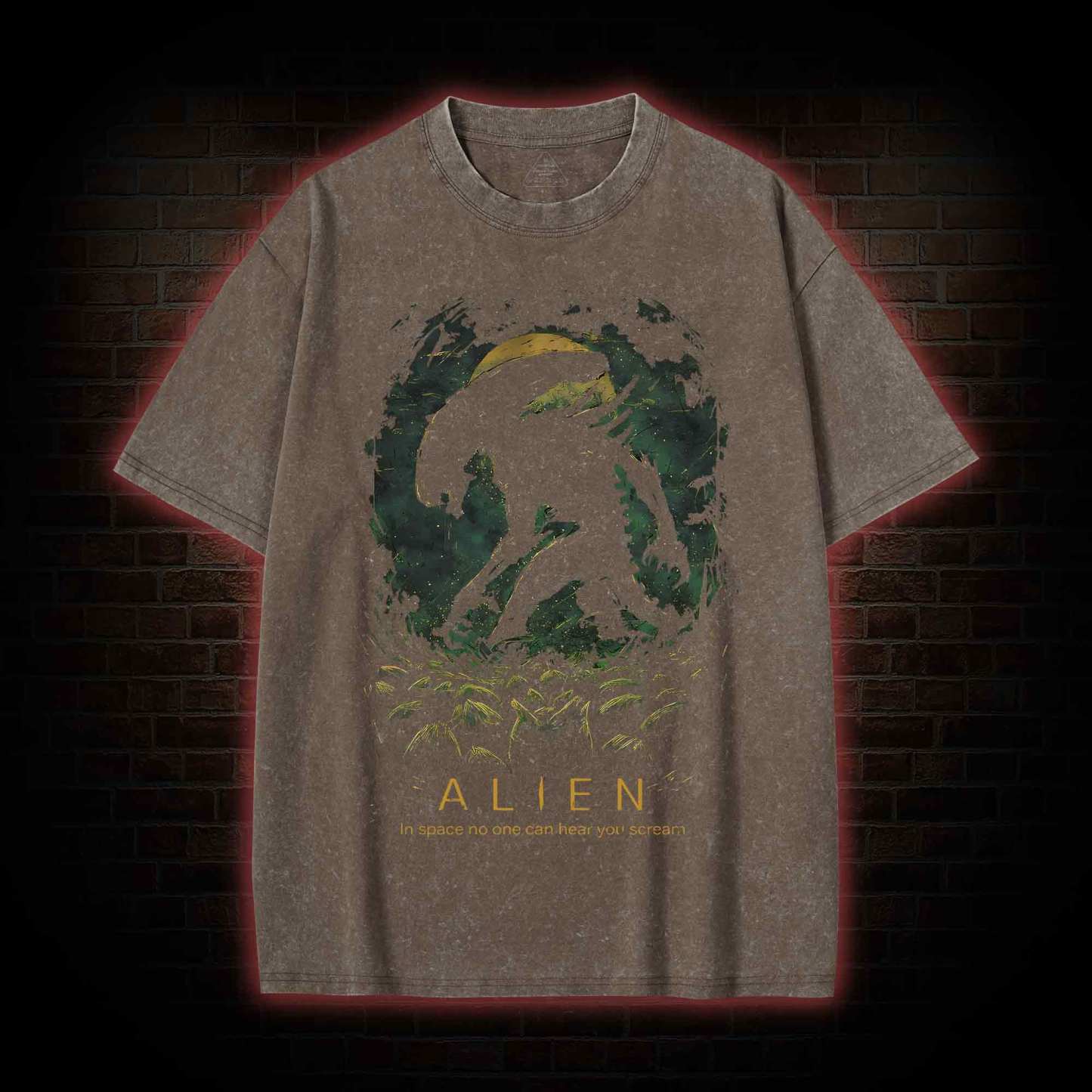 Alien Vintage Washed T-Shirt