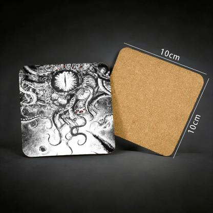 Yog-Sothoth Cork Coasters