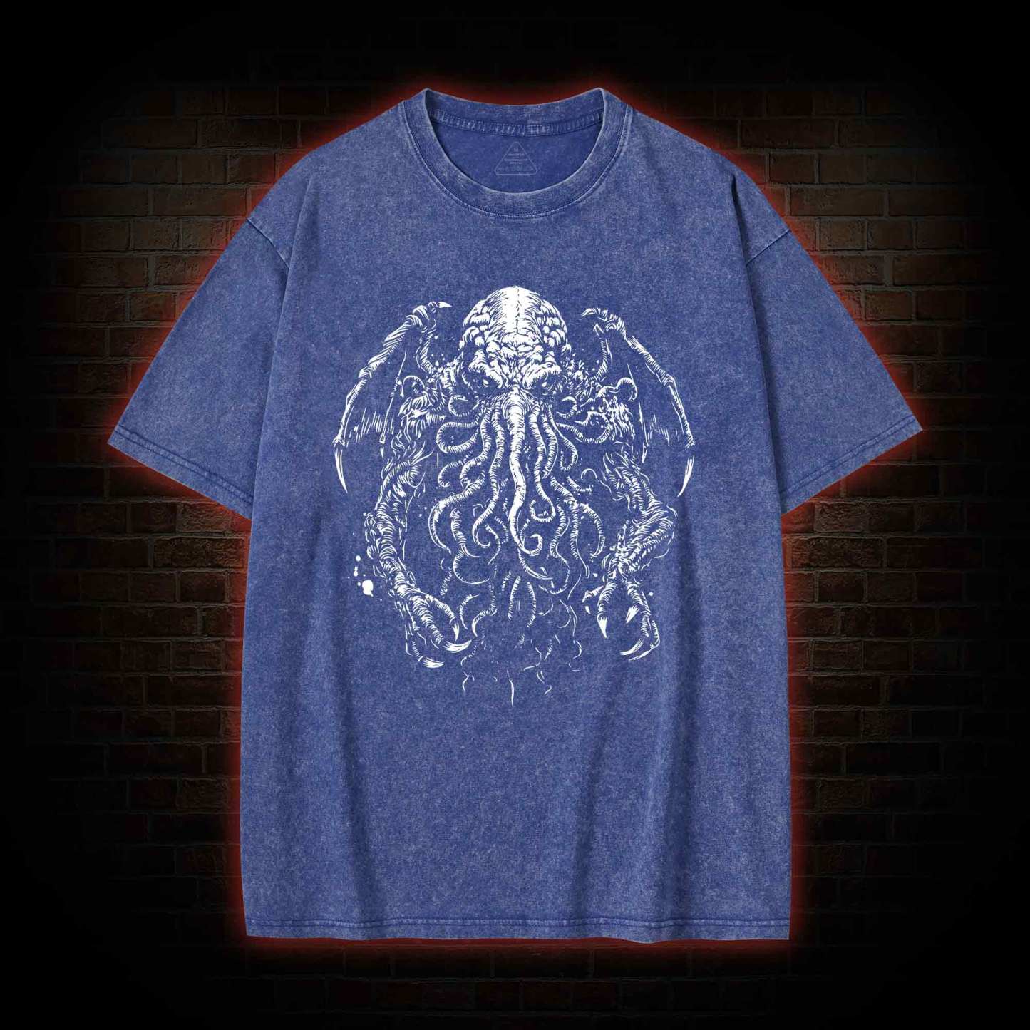 The Great Old One Cthulhu Washed T-Shirt