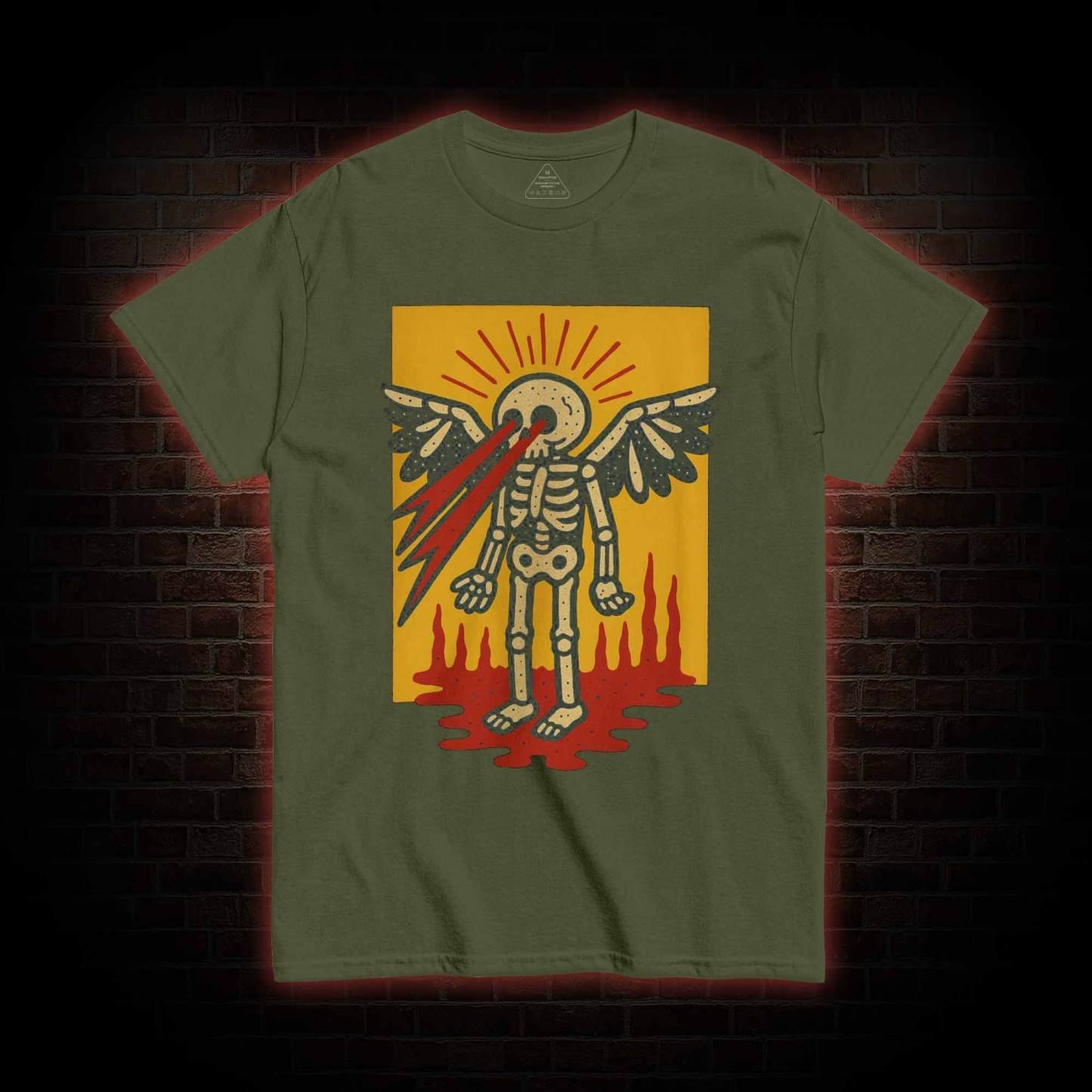 Skeletal Angel T-shirt