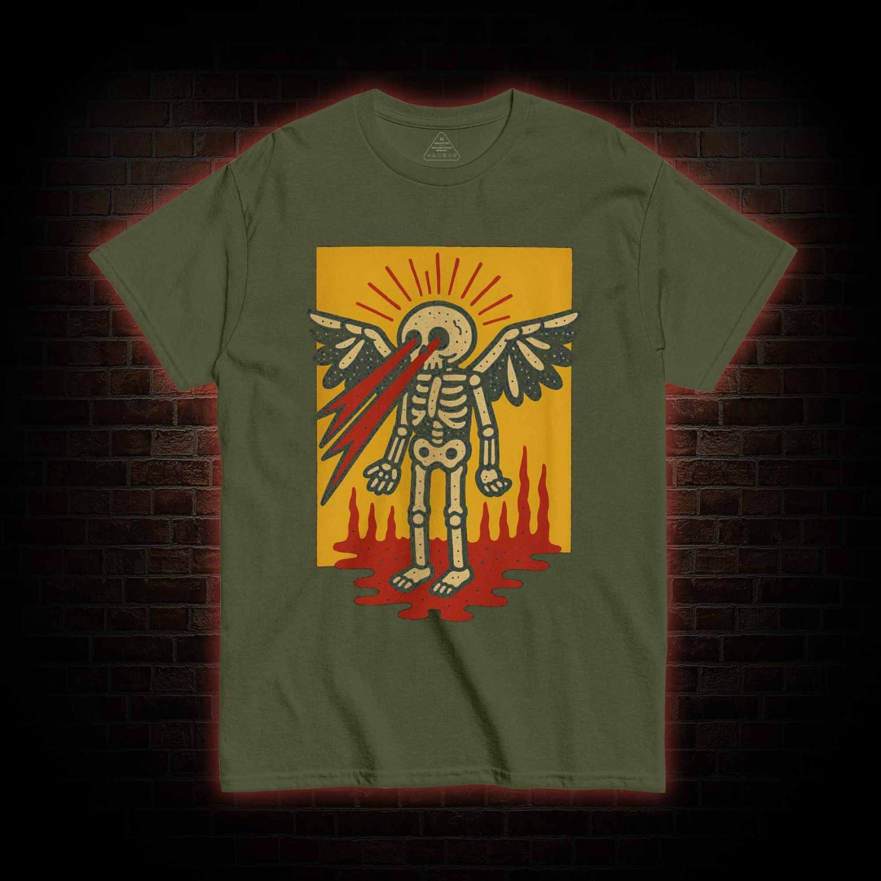 Skeletal Angel T-shirt