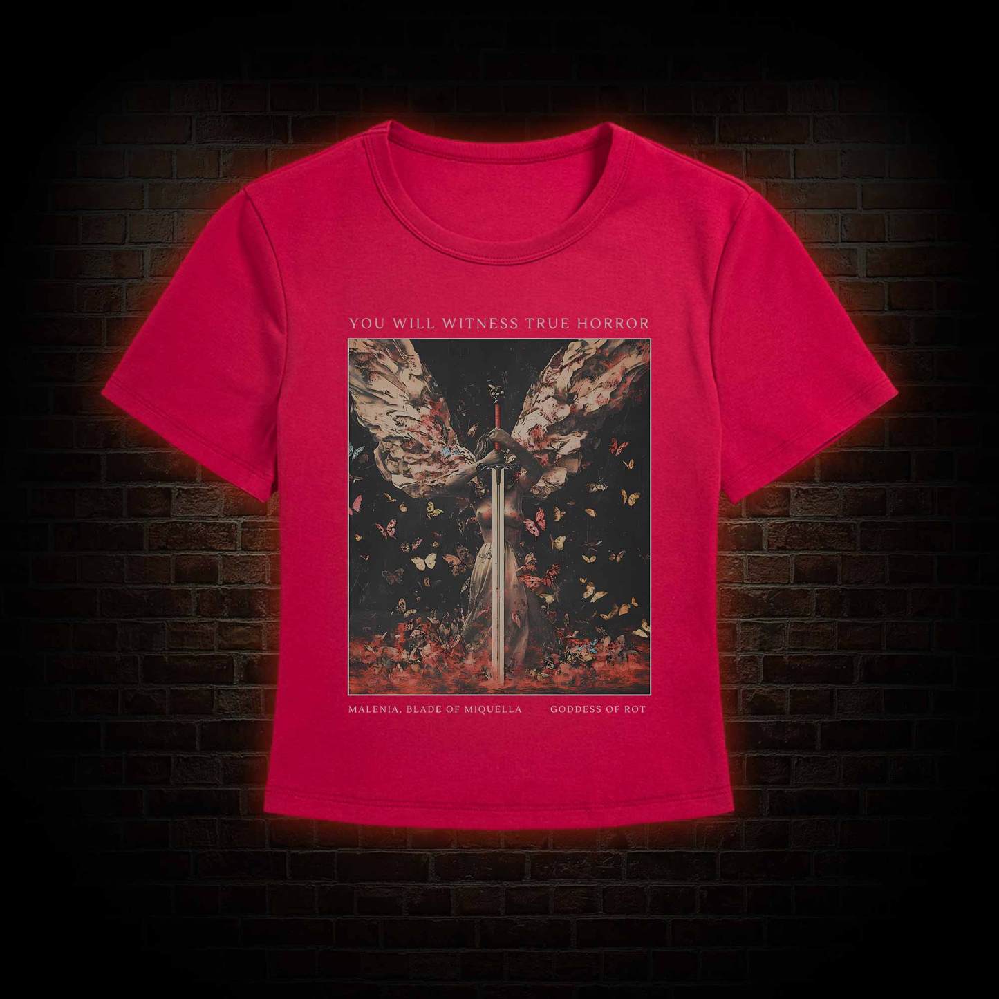 Goddess of Rot Slim Fit T-Shirt