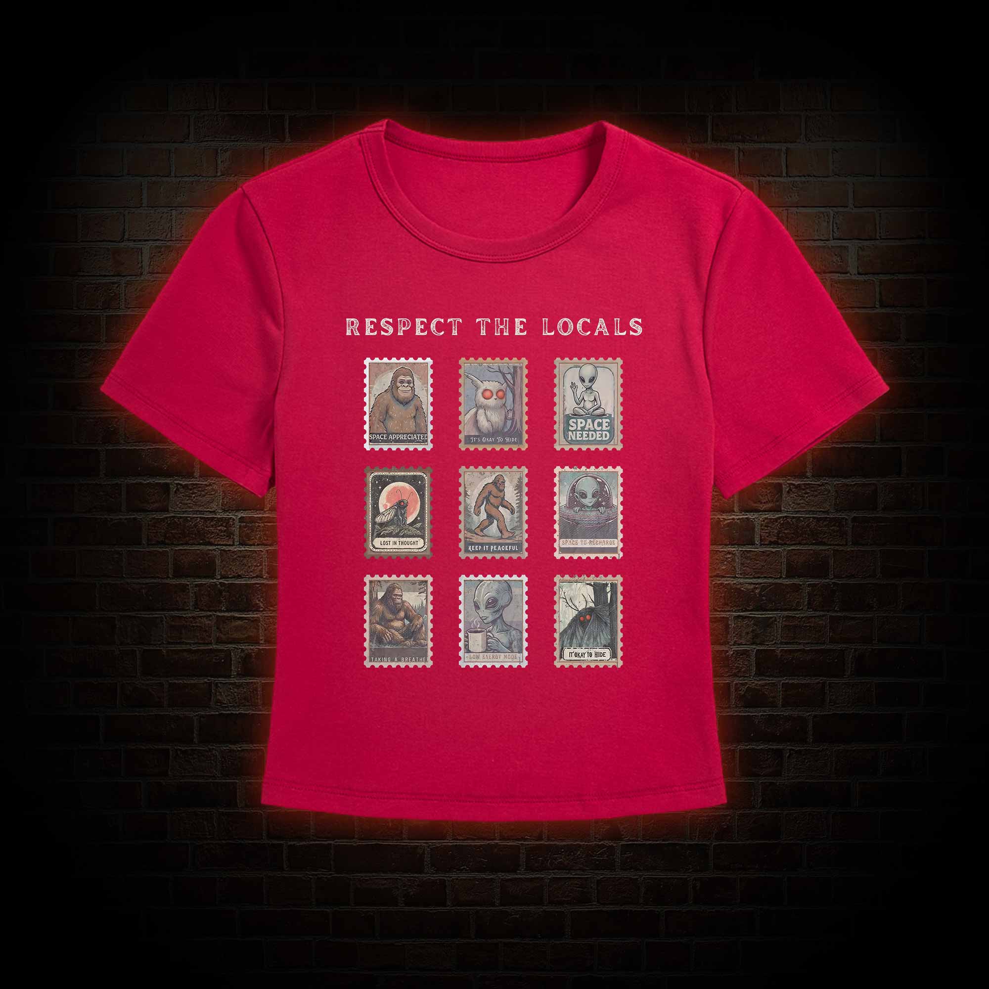 Respect the Locals Slim Fit T-Shirt