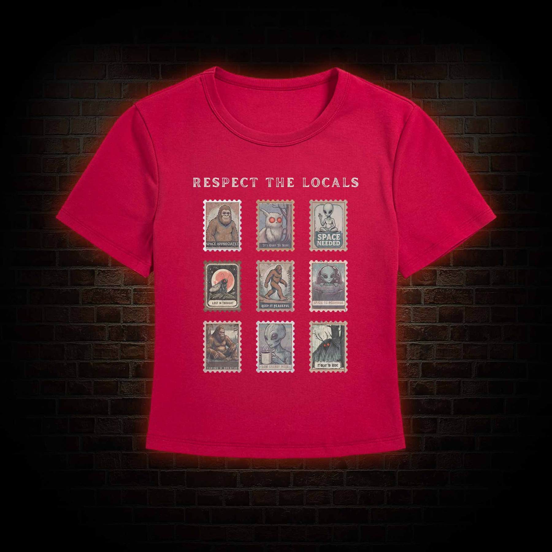 Respect the Locals Slim Fit T-Shirt