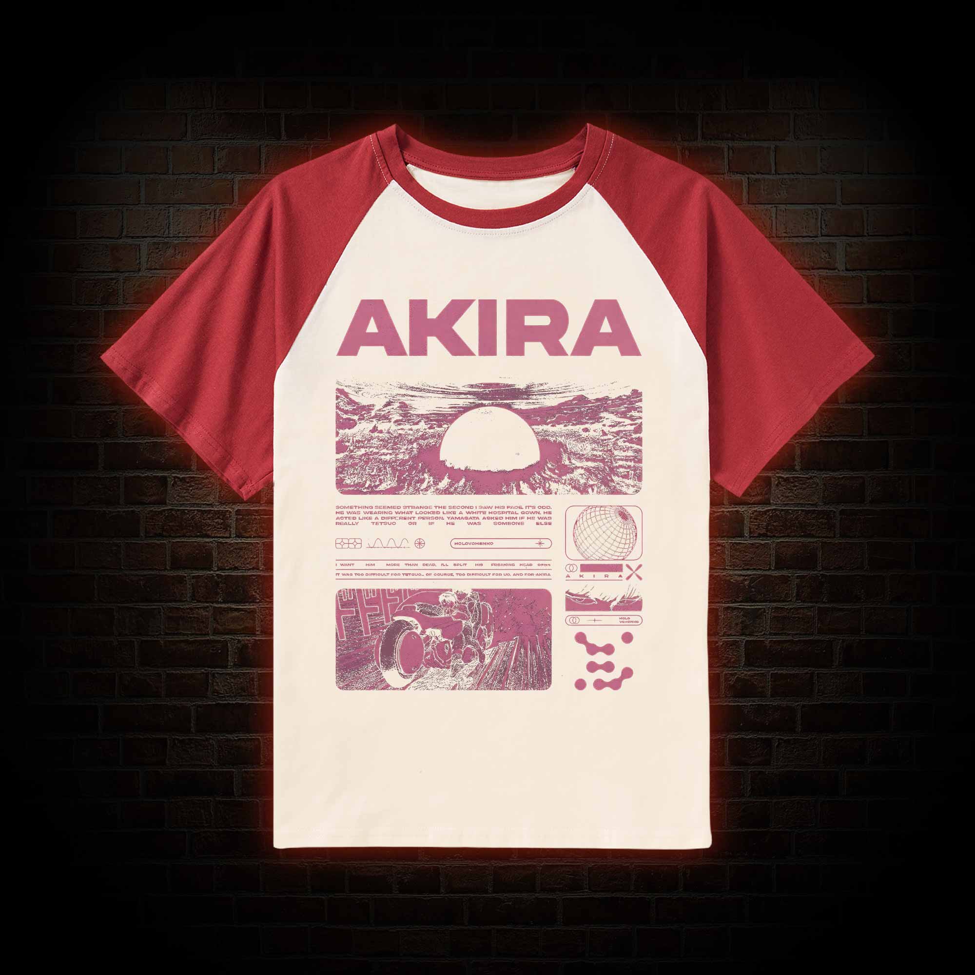 Signal Traced to Tokyo! Raglan T-shirt