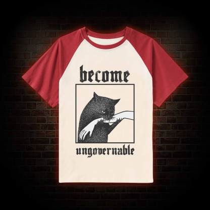 Silly Cats Raglan T-shirt