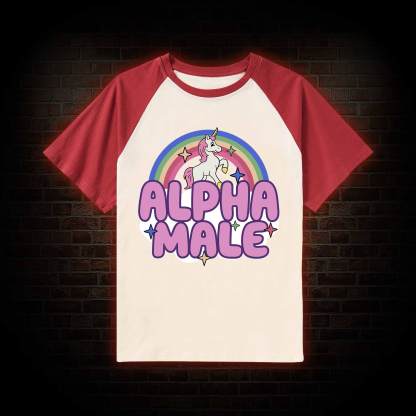 Alpha Male Raglan T-shirt
