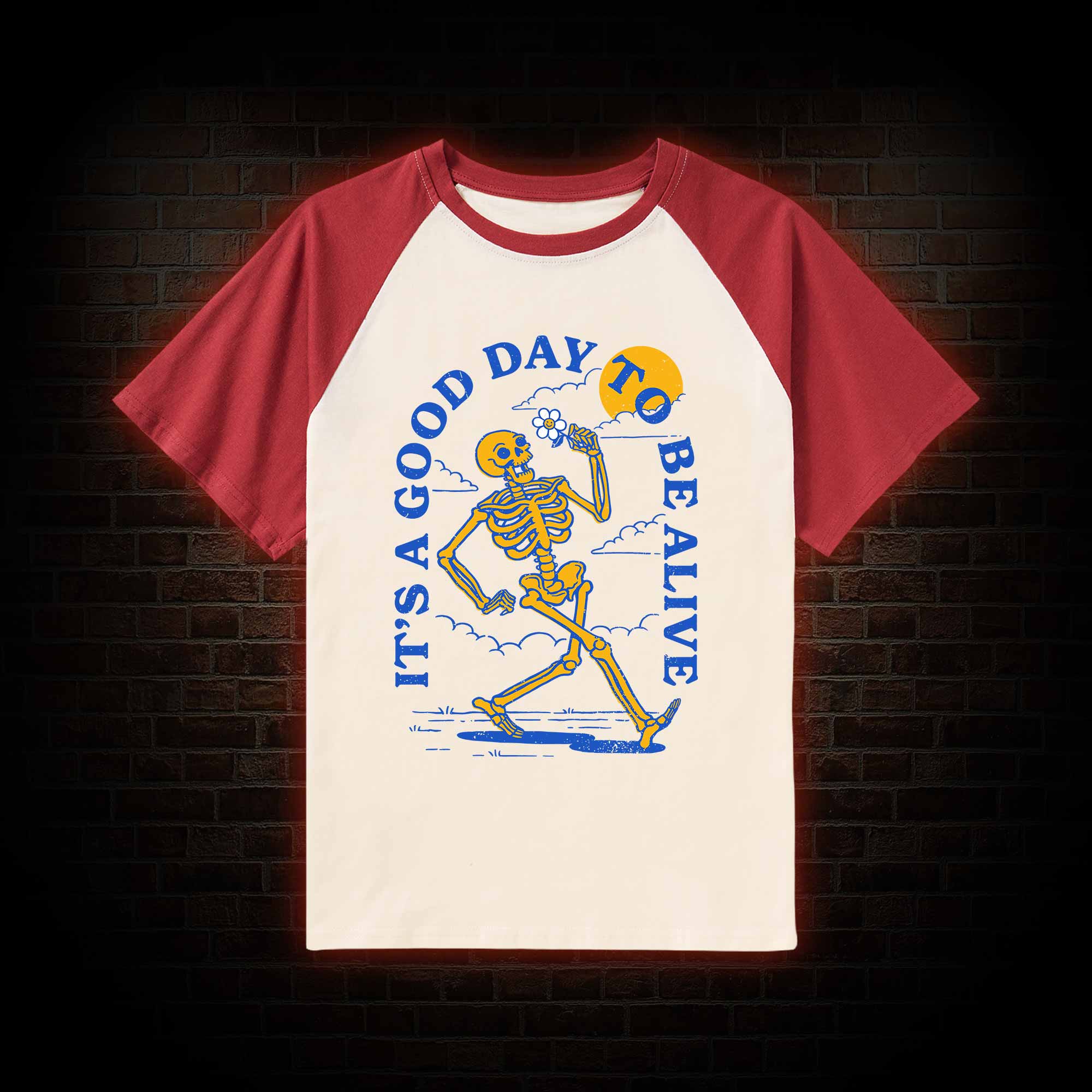 It's A Good Day To Be Alive Raglan T-shirt