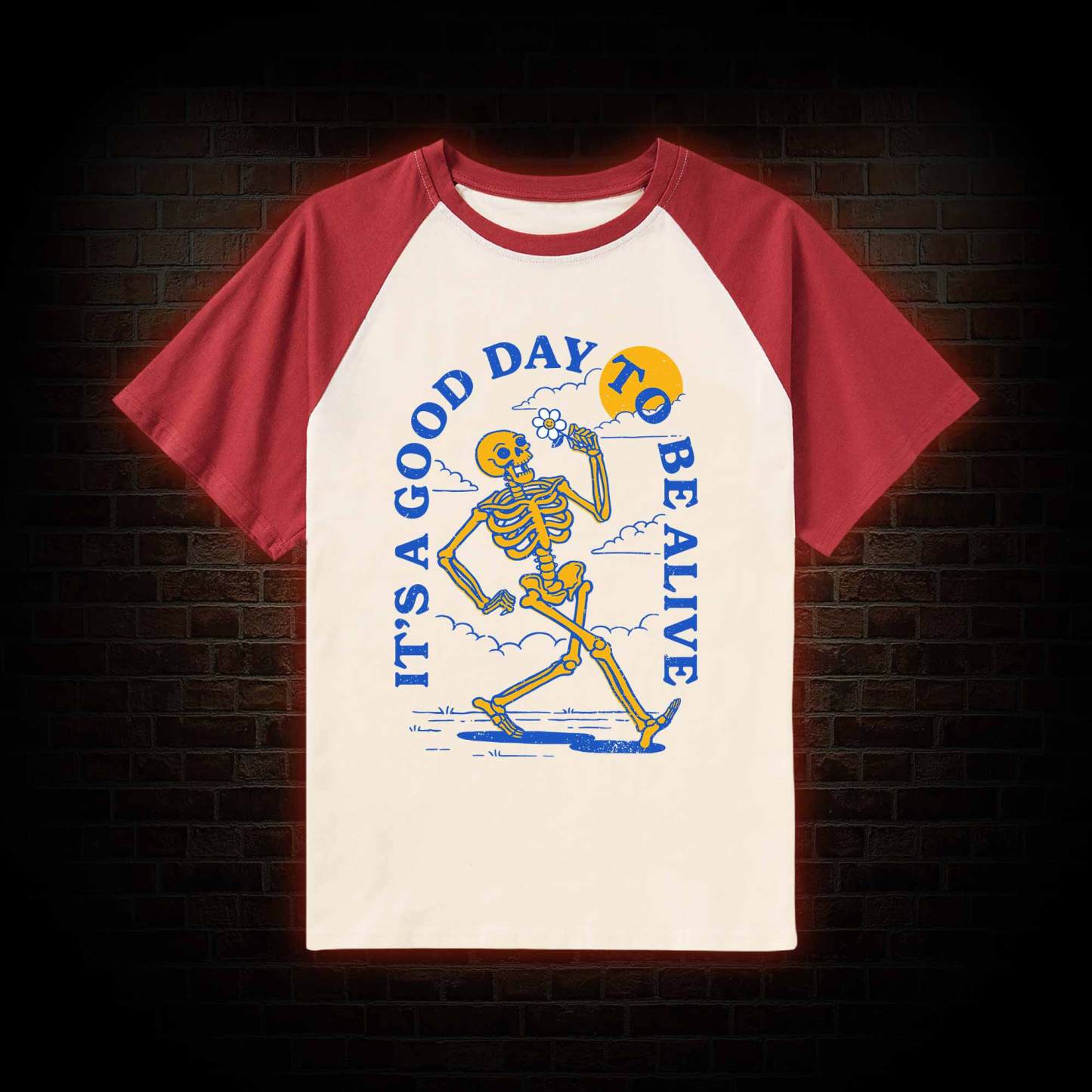 It's A Good Day To Be Alive Raglan T-shirt