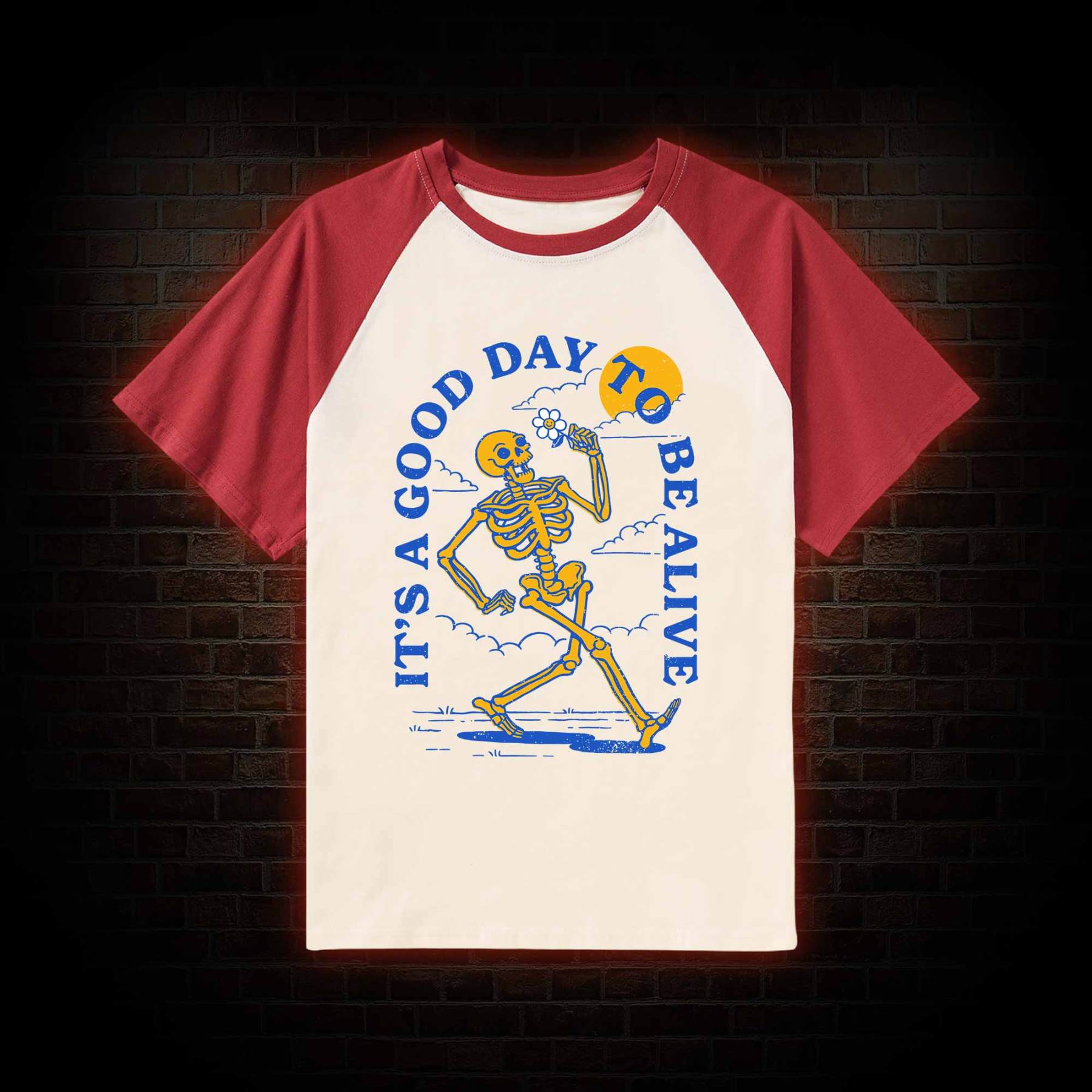 It's A Good Day To Be Alive Raglan T-shirt