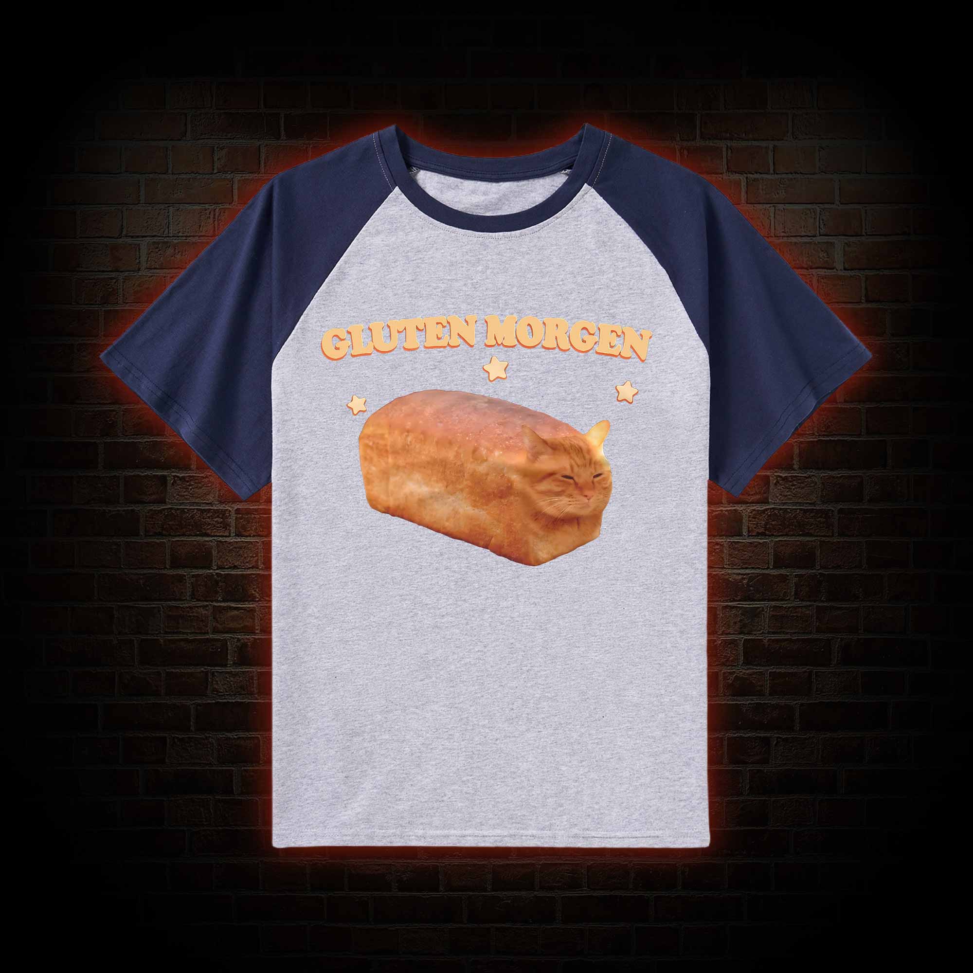 Silly Cats Raglan T-shirt