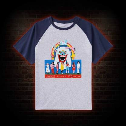 The Girls will Wake Up When They are Hungry Raglan T-shirt