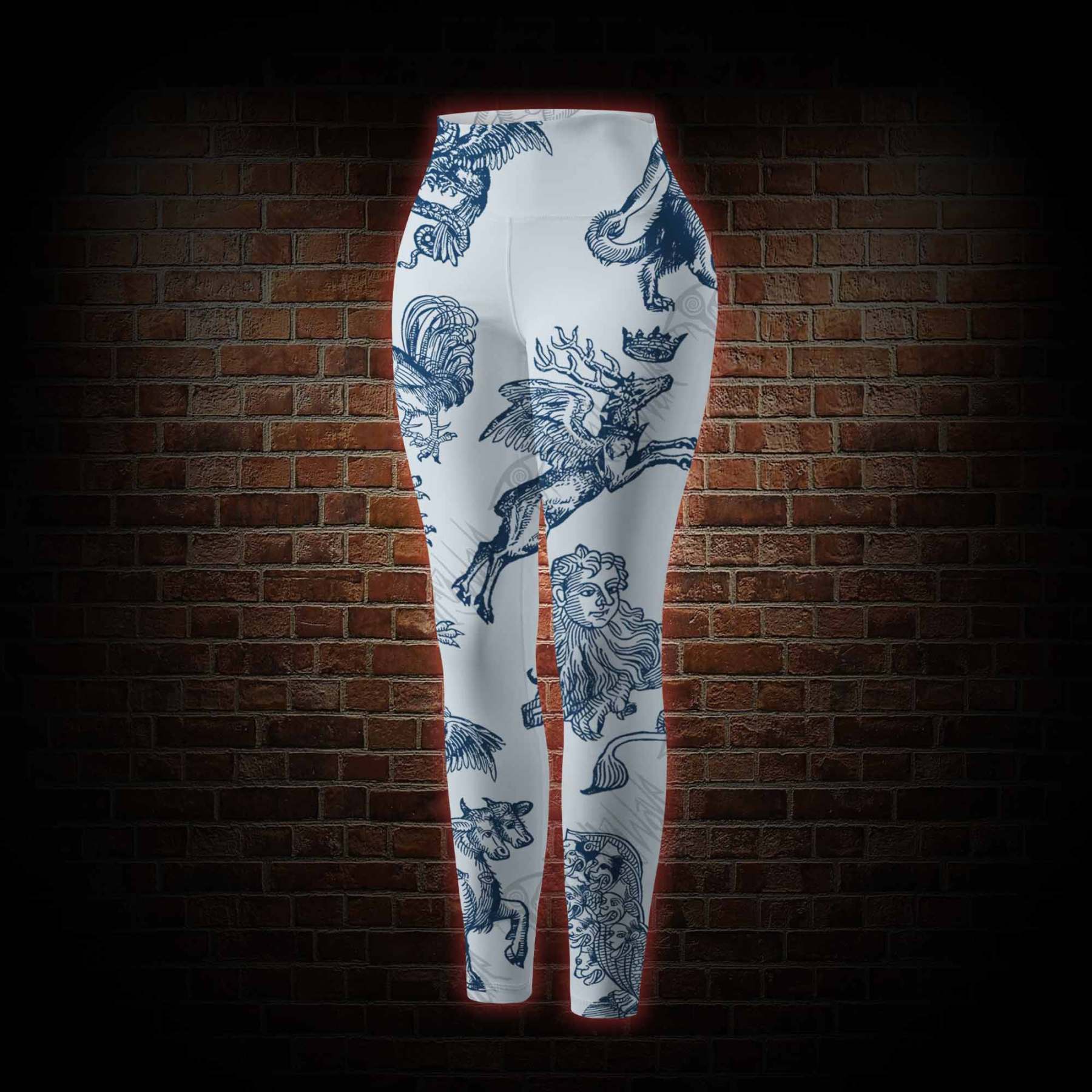 Medieval Monster Women's Tight-Fitting Pants
