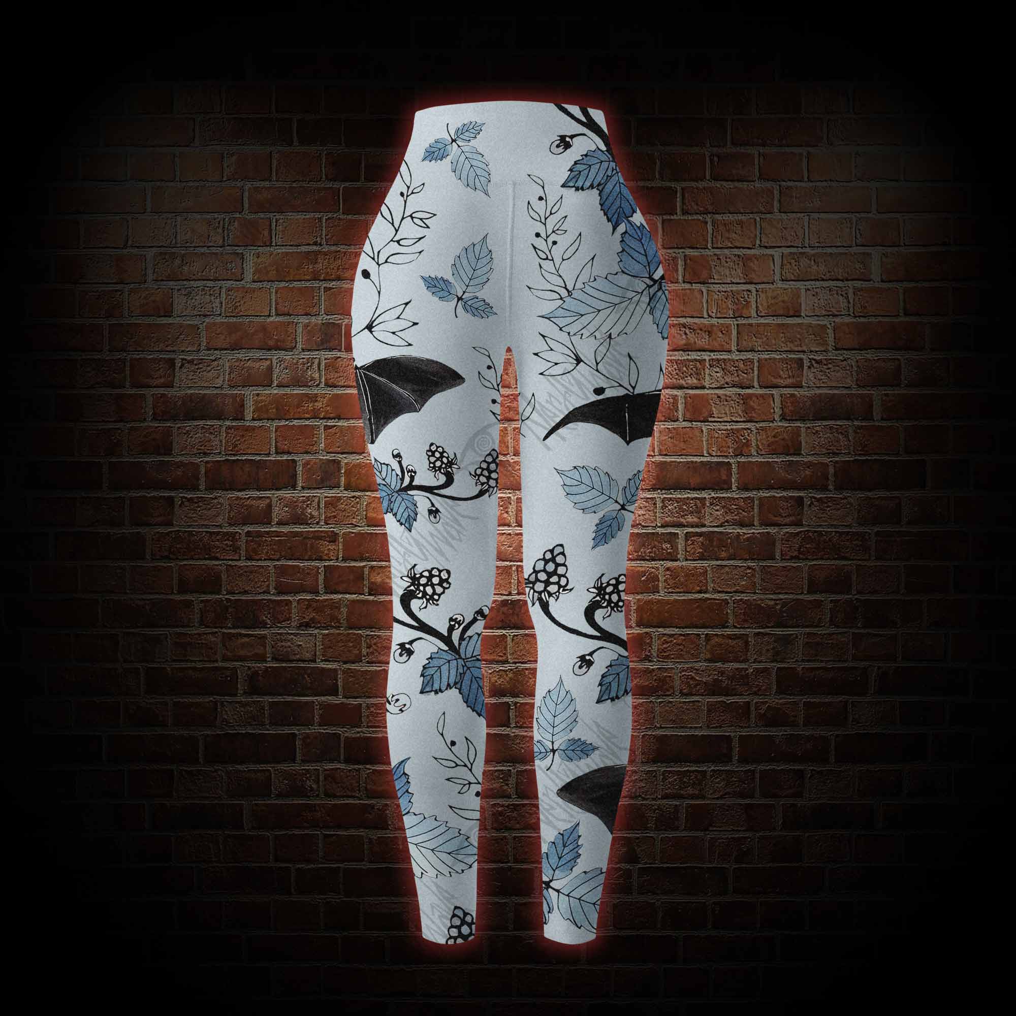 Flying Bats Women's Tight-Fitting Pants