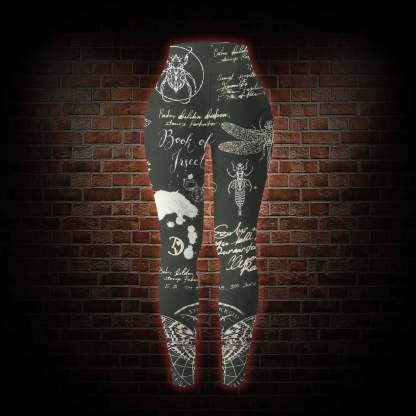 Retro Insects Women's Tight-Fitting Pants