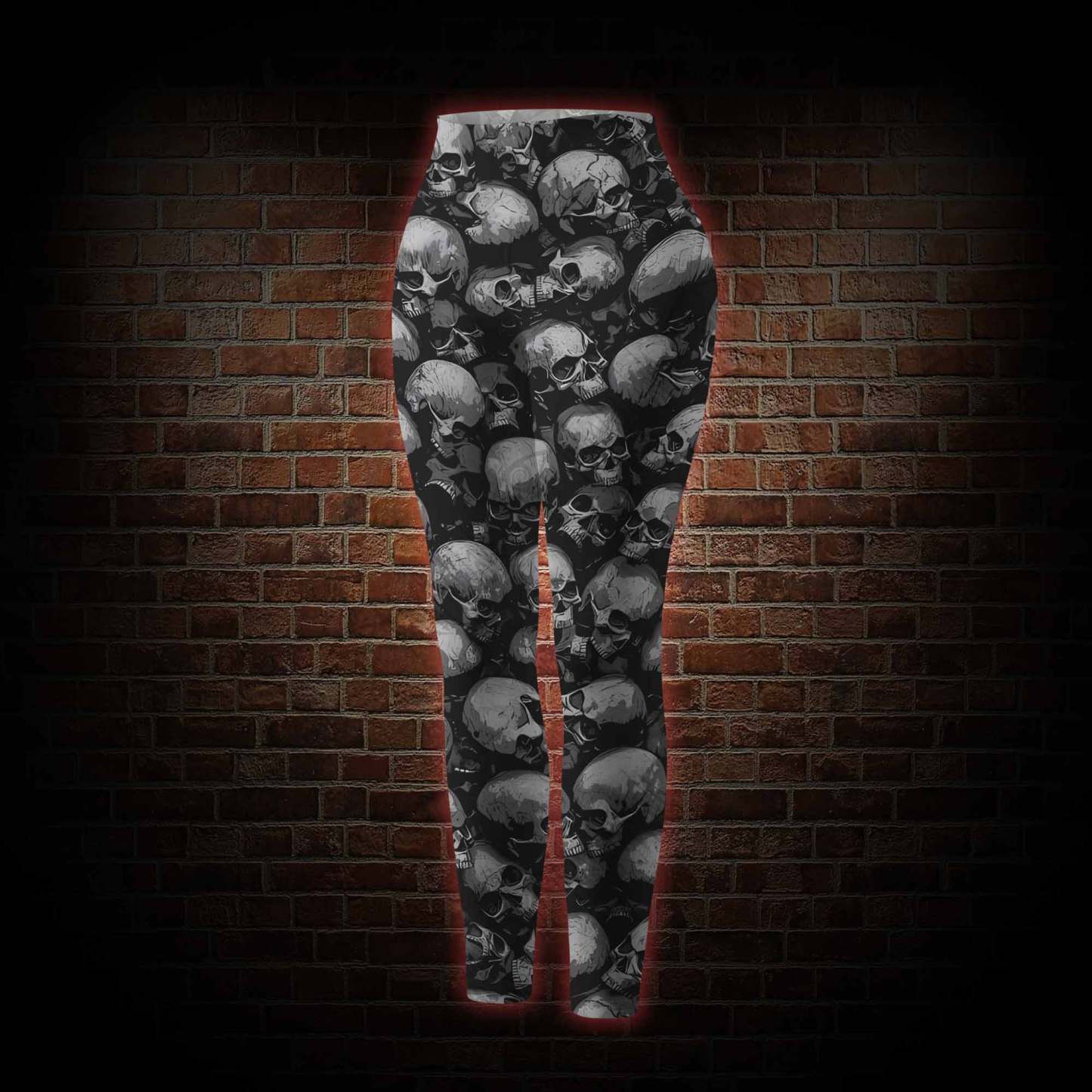 Skulls Women's Tight-Fitting Pants